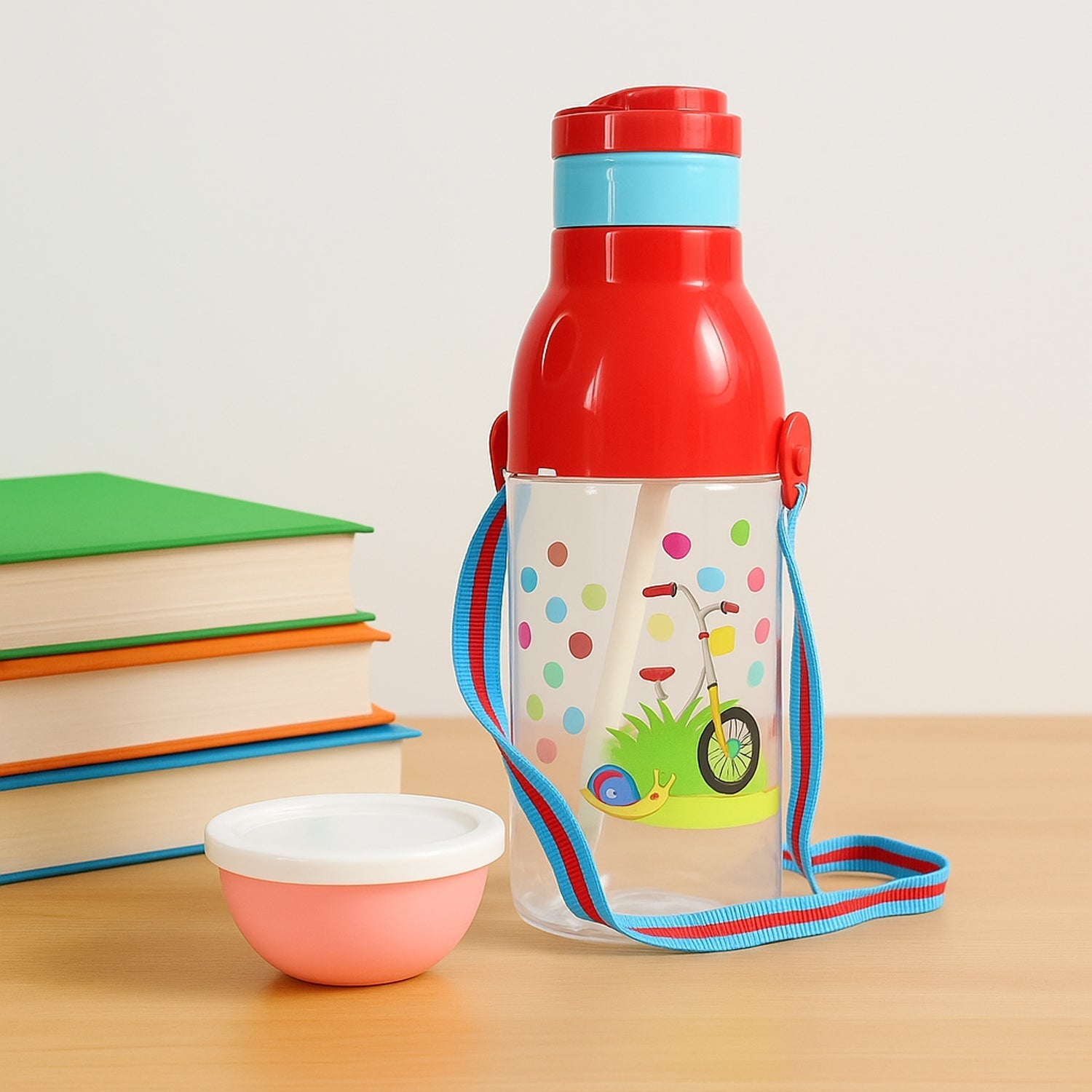 900ml Insulated Water Bottle with Dori & Straw: Leakproof, BPA-Free, Sports Bottle Variety Bazaar