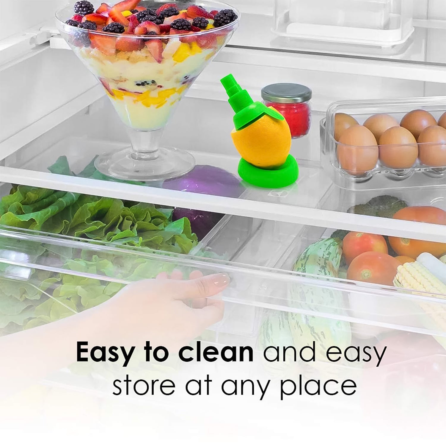 Creative Lemon Sprayer Fruit Juice Citrus Lime Juicer (3 Pcs Set) Variety Bazaar