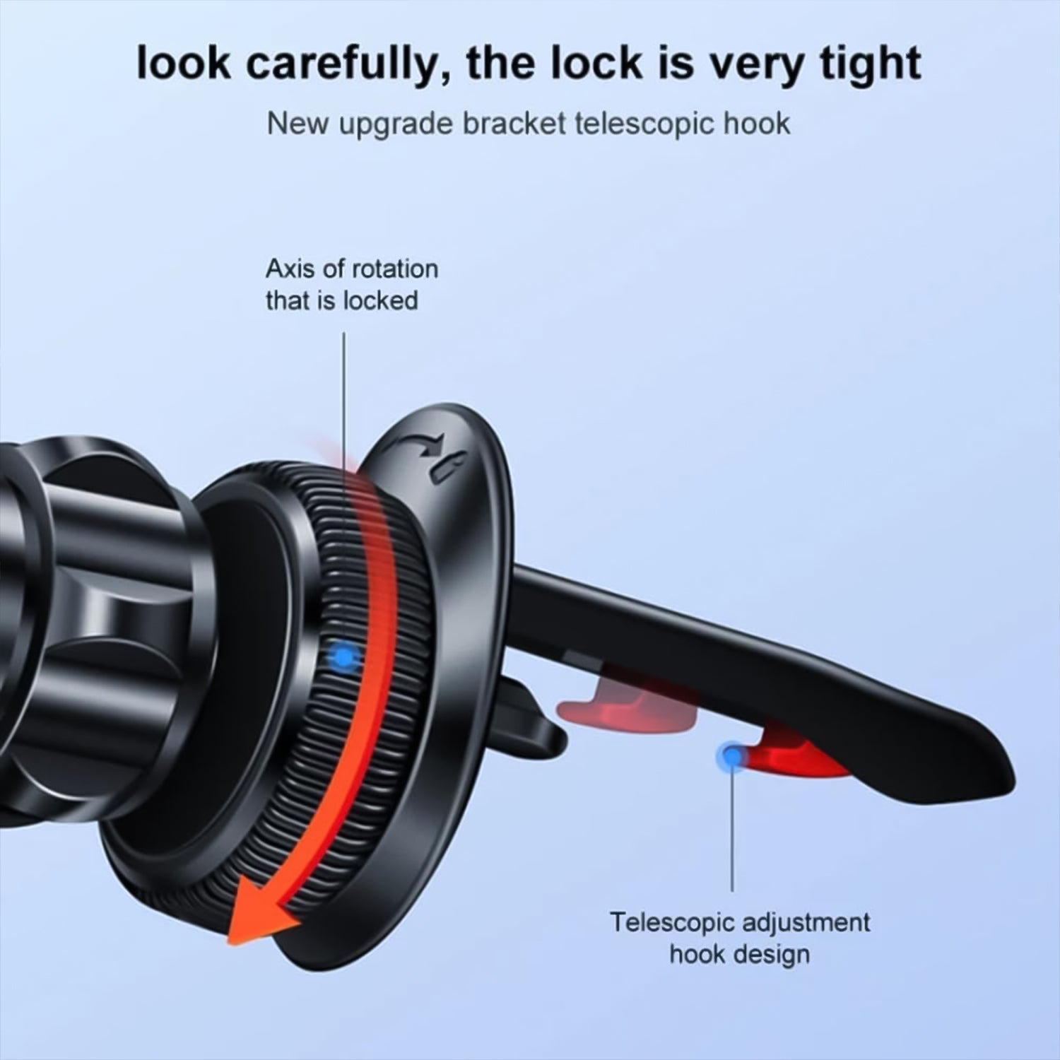 360° Rotatable & Foldable Air Vent Magnetic Phone Holder (1 Pc) Variety Bazaar