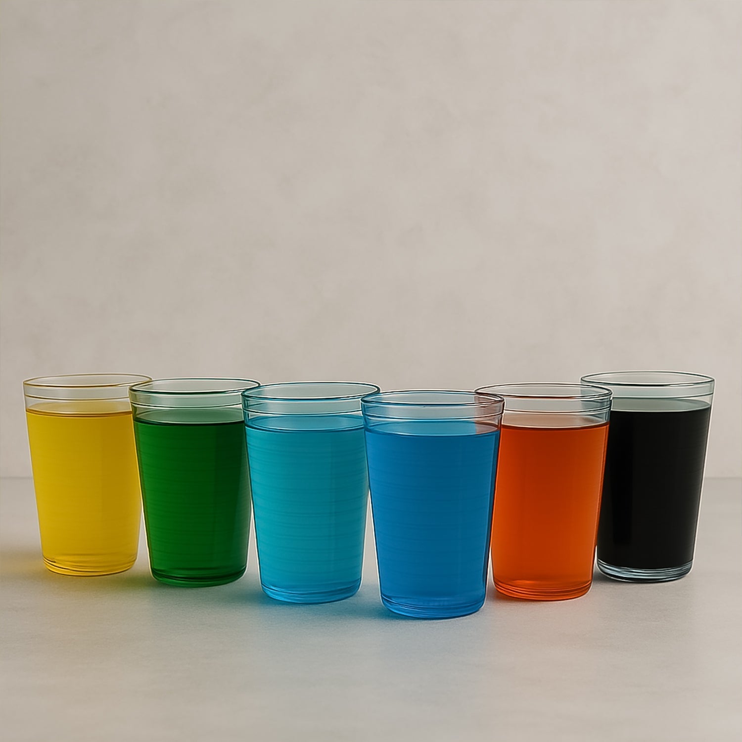 Apex Pyramid Ringo Plastic Glass – 300ml Approx | Durable, Crystal-Clear Tumbler Variety Bazaar