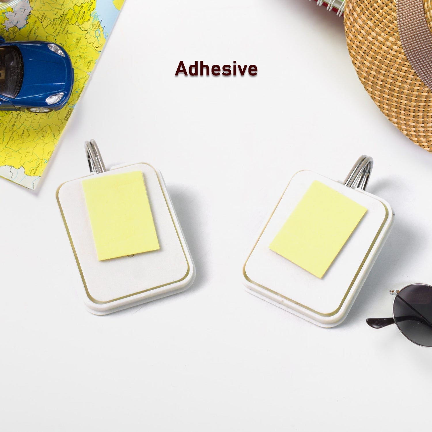 Multipurpose Strong Cartoon Hook Self-Adhesive hooks (2 Pc Set) Variety Bazaar