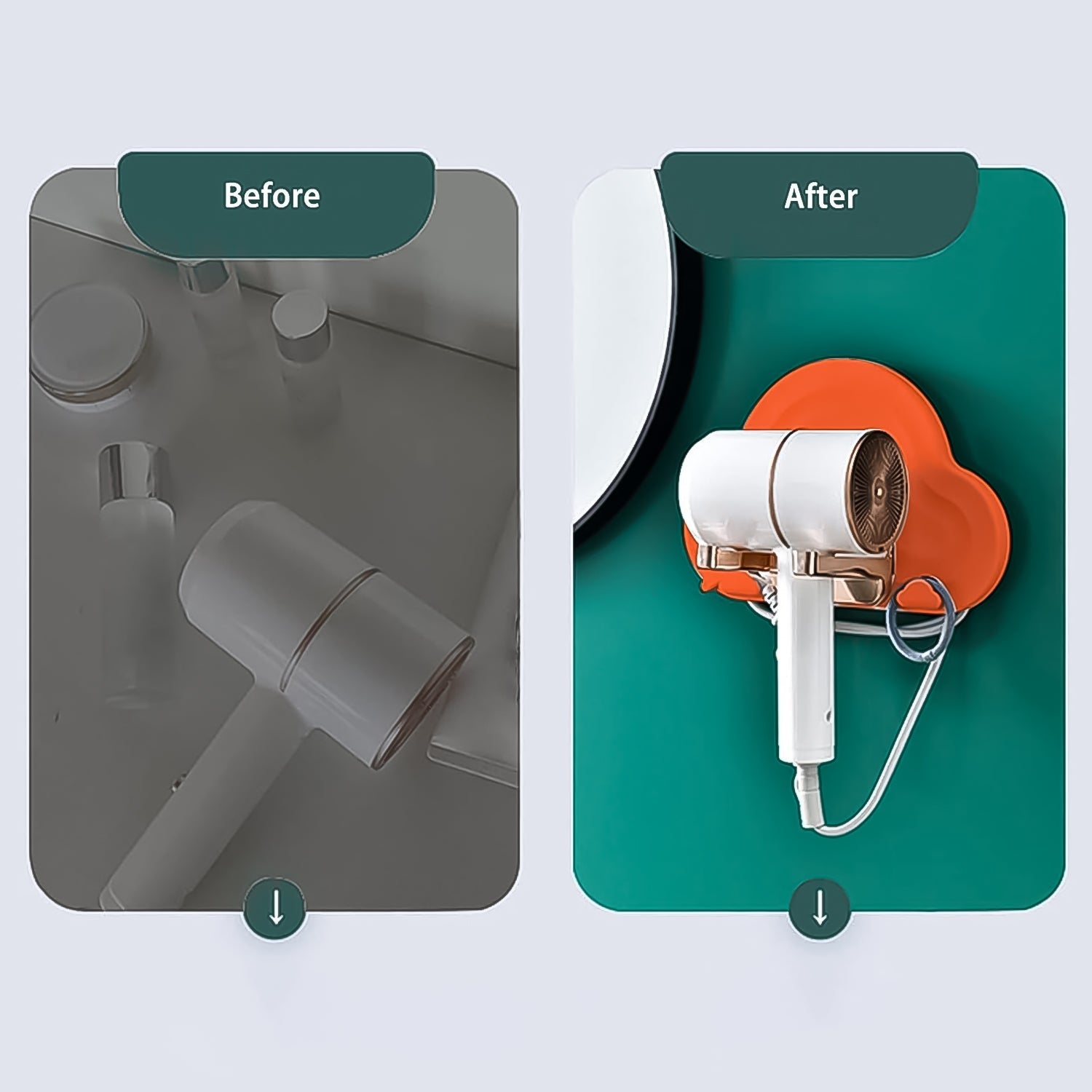 Hair Dryer Holder Stand / Frame (1 Pc) Variety Bazaar