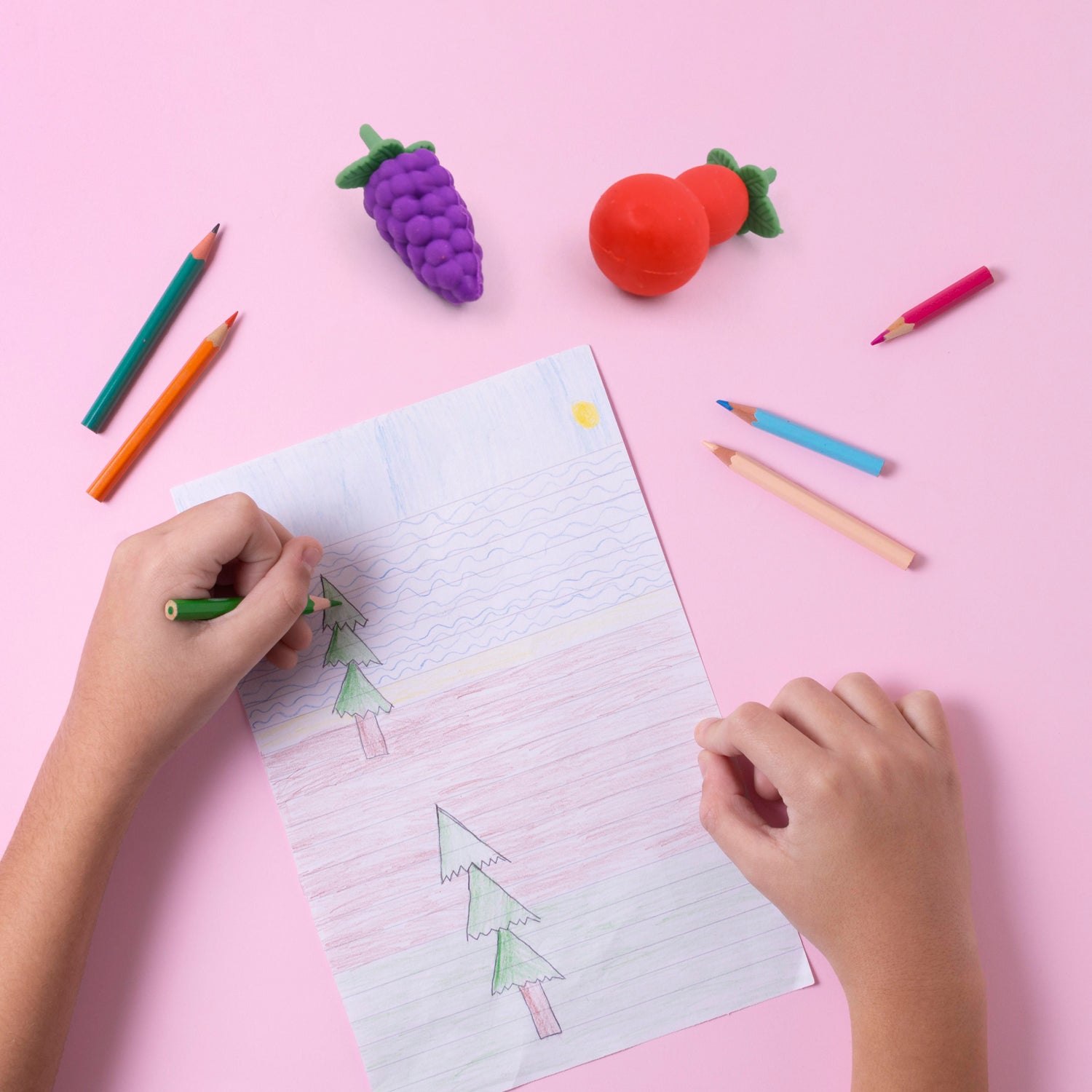 3D Mix Design Fancy & Stylish Colorful Erasers – Cute Novelty Eraser Set for Kids & School Prize (1 Set) Variety Bazaar