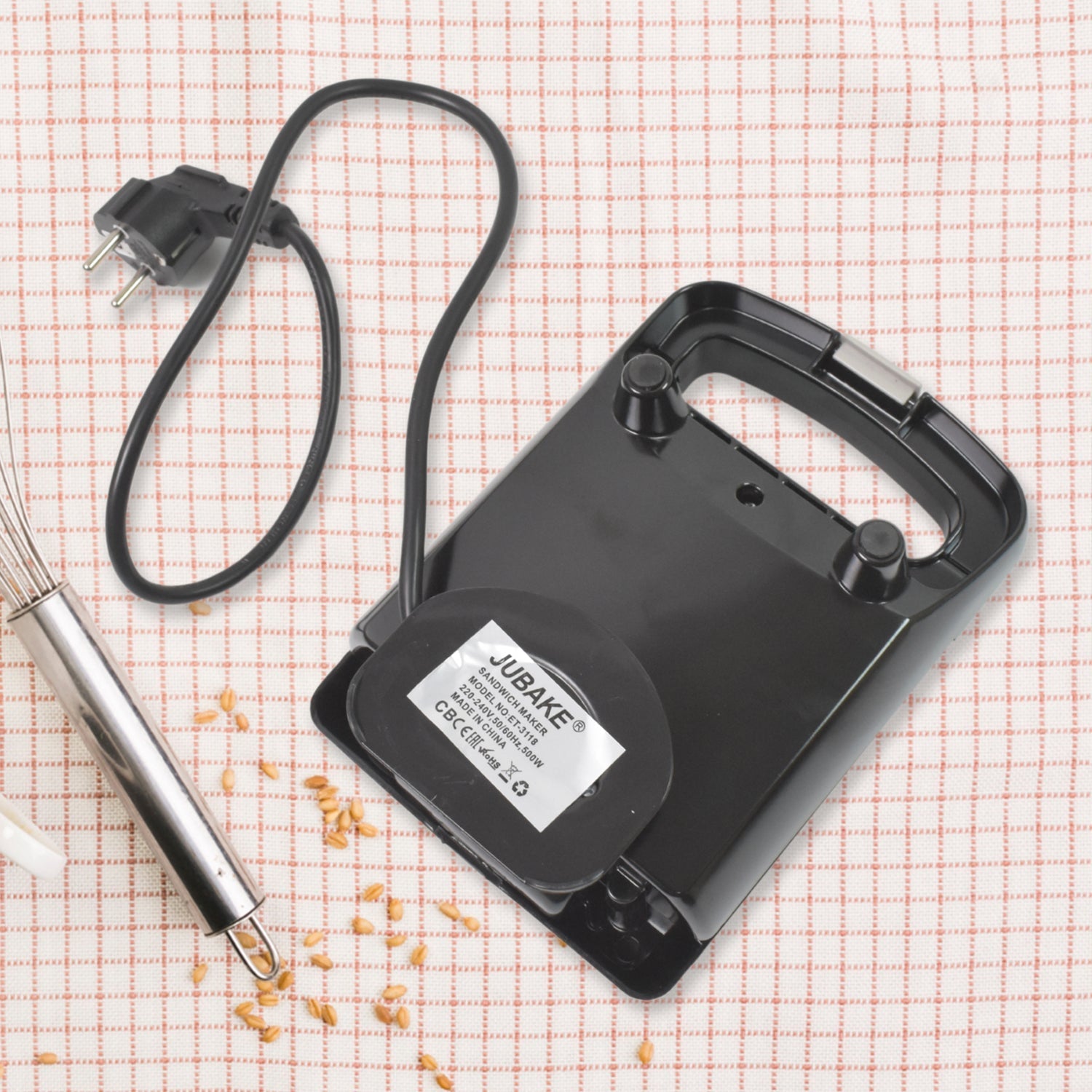 Sandwich Maker Makes Sandwich Non-Stick Plates (1 Pc / 500w) Variety Bazaar