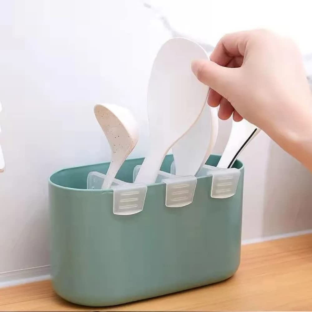 Plastic Storage Baskets Space allocator, Refrigerator Organizer Bins partition Clip (10 Pcs Set) Variety Bazaar