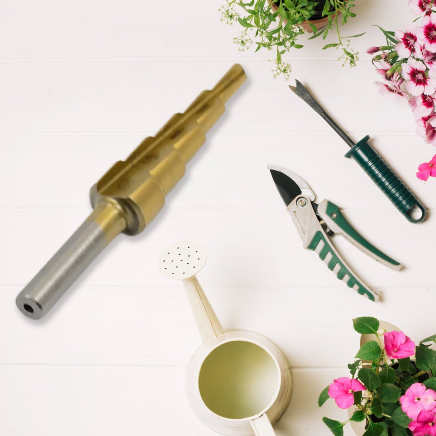 Step Drill Bit for Metal, High-Speed Steel Step Drill Bit (1 pc / 4-12 MM) Variety Bazaar