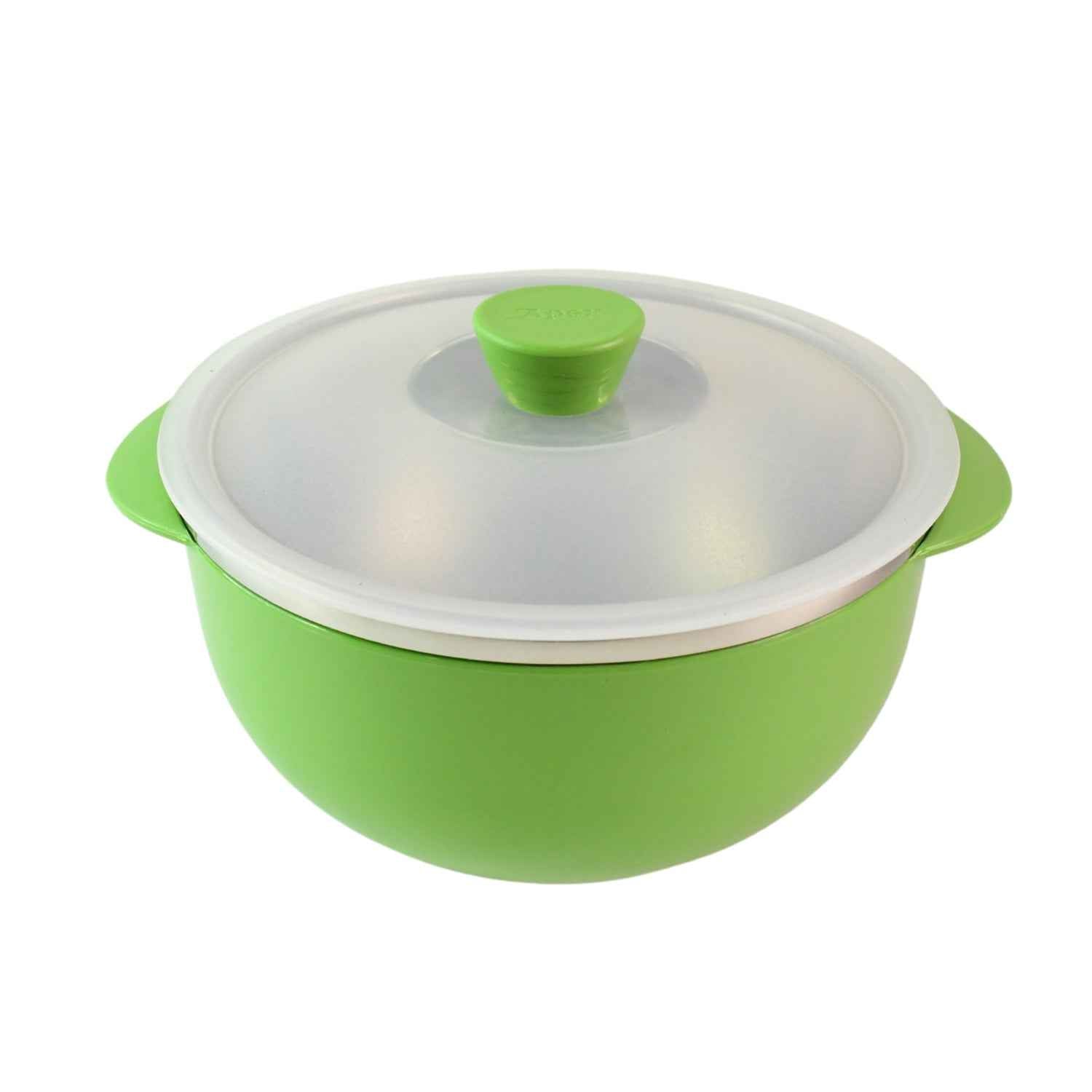 Apex 2200ml Microwave-Safe Plastic Serving Bowl with Lid (1 Pc)