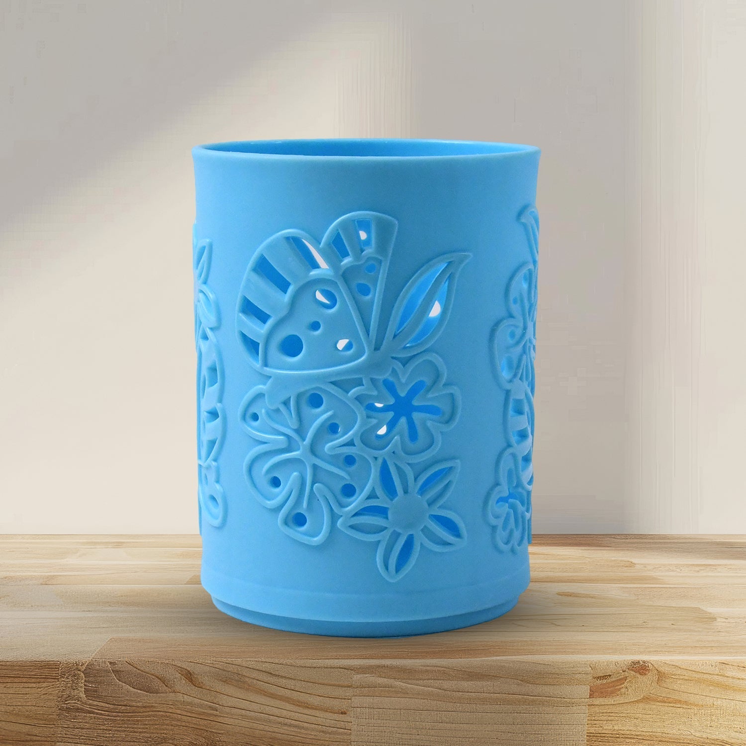 Pen holder Office Desk Plastic Mesh Pen Stand (1 Pc) Variety Bazaar