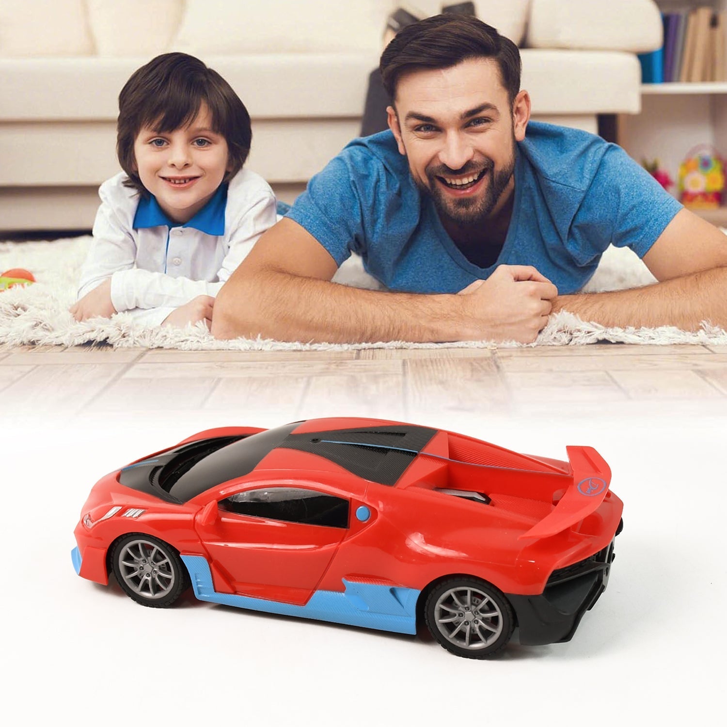 Electroplay High-Speed RC Sports Car with Spray Exhaust Effect (1 Set) Variety Bazaar