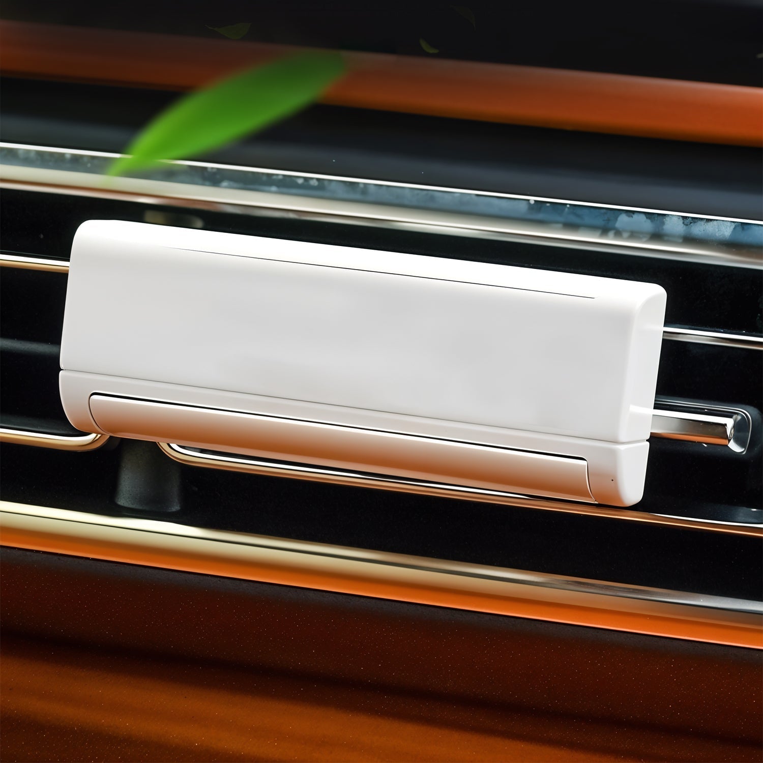 AC Design Solar-Powered Car Air Freshener: Built-in Perfume Diffuser for Dashboard and AC Vent Variety Bazaar