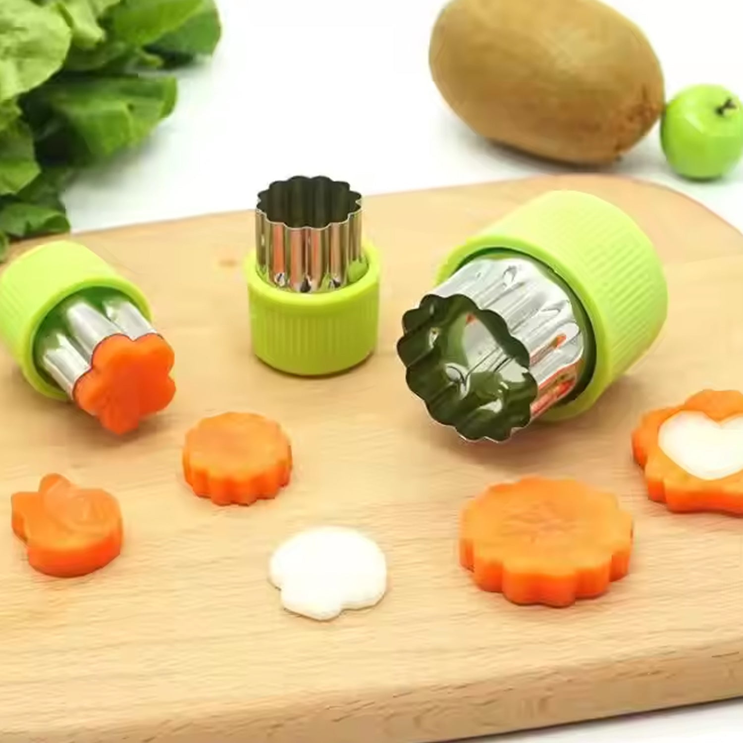 Stainless Steel Cookie Cutter Shapes Set, Baking Cooking Food Decoration (12 Pcs Set) Variety Bazaar