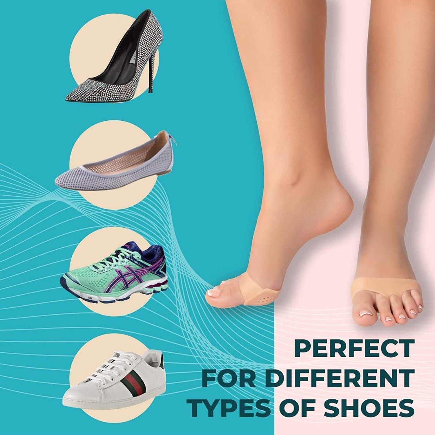 Silicone Tiptoe Protector – Cover for Men & Women Variety Bazaar