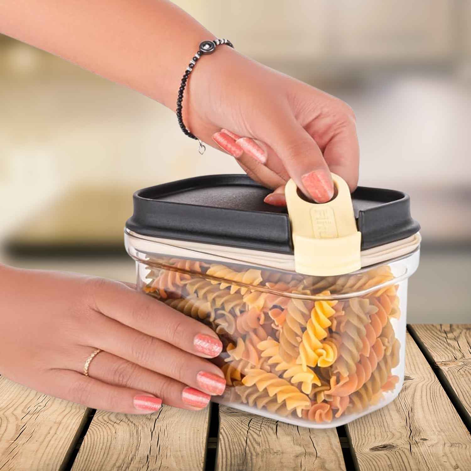 Ritu Push 'N' Lock Airtight Food Storage Container Set (4 Pc)