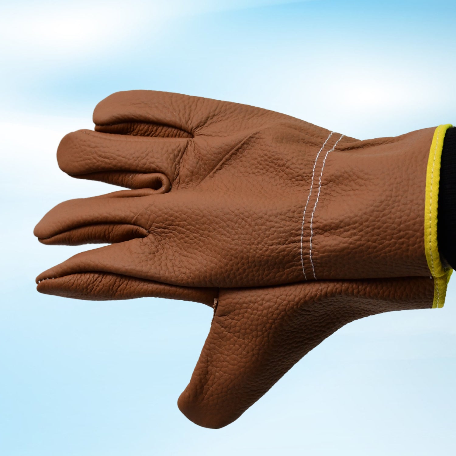 Gloves Gardening Gloves for Men Women Leather Gloves Heavy Duty Gloves (1 Pair) Variety Bazaar