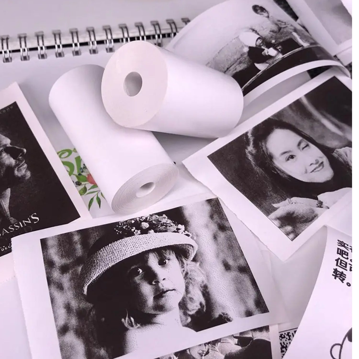 Thermal Printer Paper Roll – Aging Resistant, Fast Color, Portable (1 Pc / Printing Paper Roll) Variety Bazaar