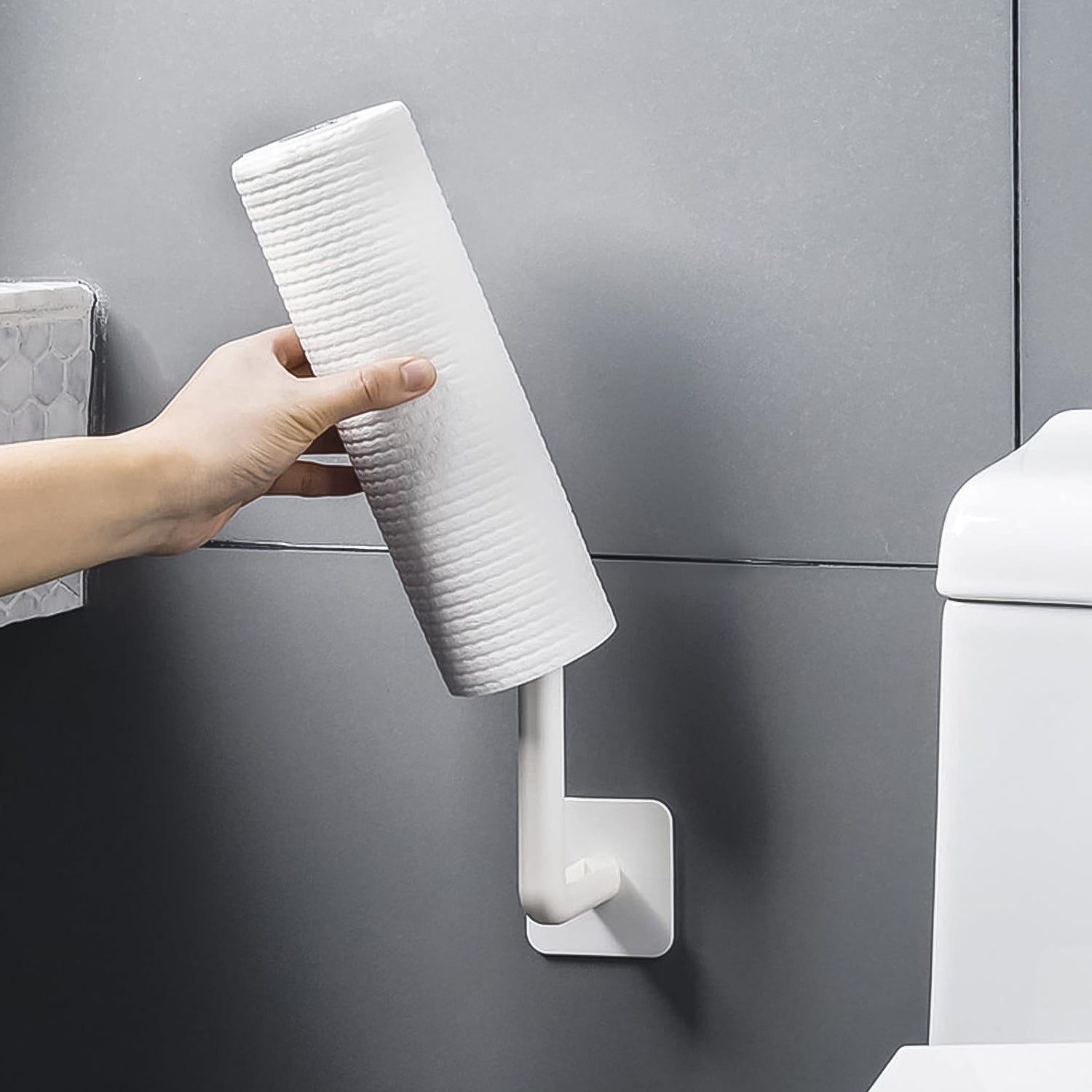 Multipurpose Shelf Organizer, Hanging Storage Rack (2 Pc Set With 2 Adhesive hook) Variety Bazaar