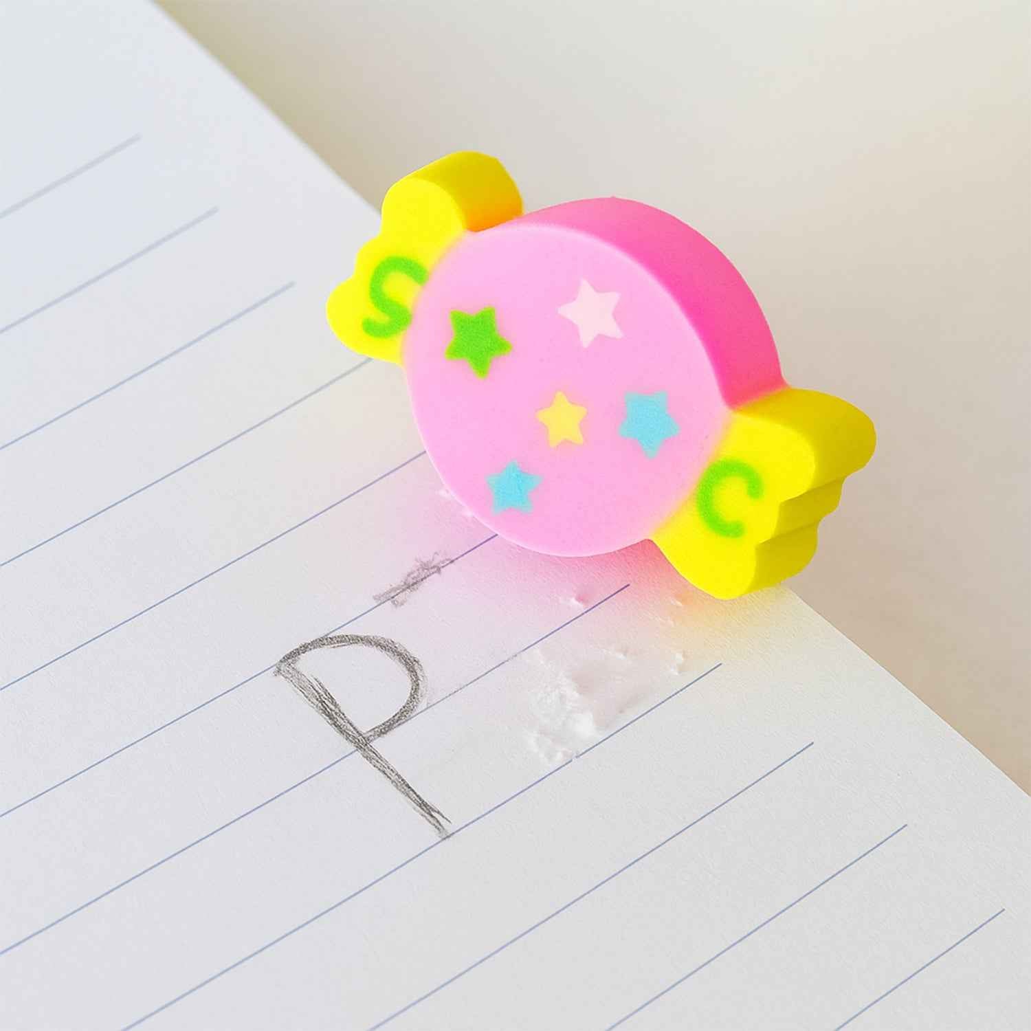 Fun Candy Design Pencil Set with Accessories Set (1 Set )