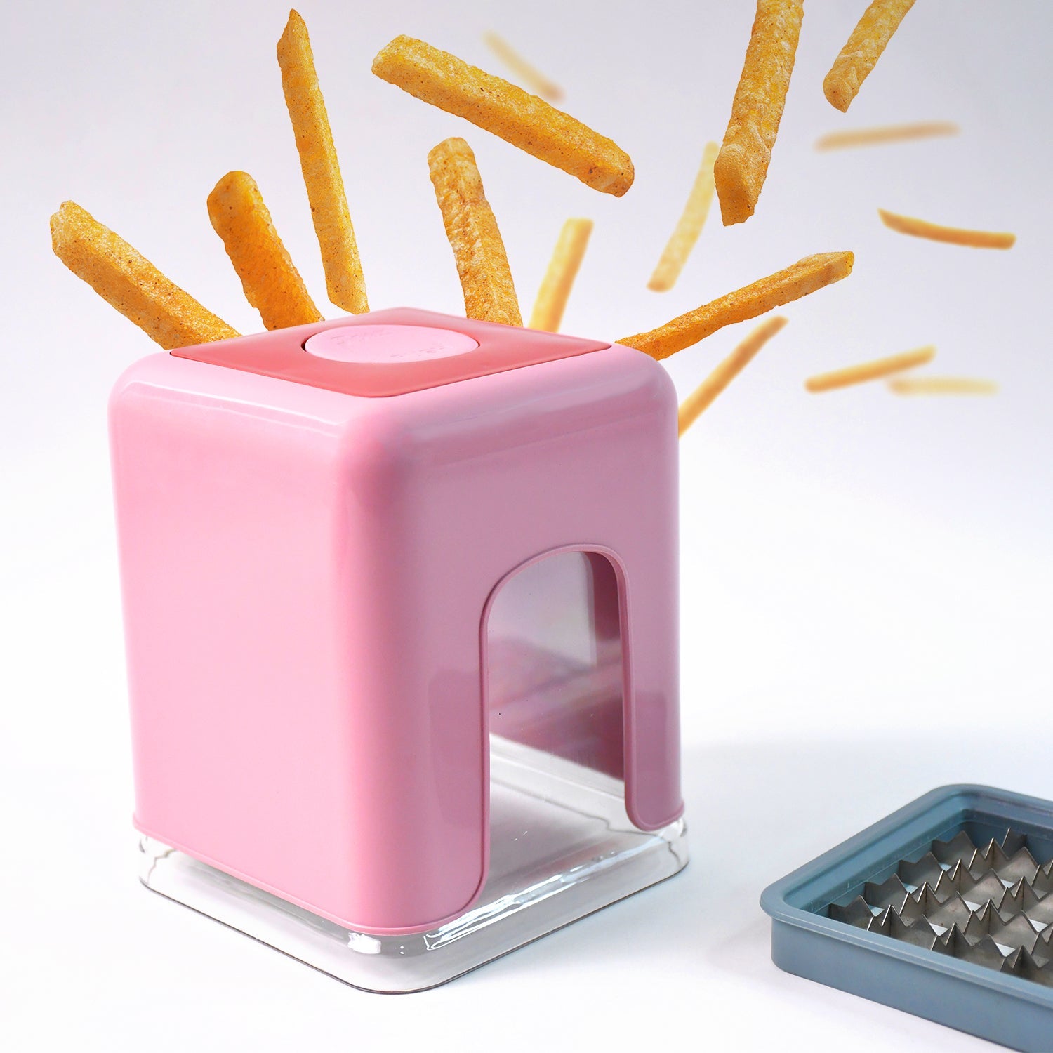 Apex Heavy Duty Potato Chipser & Vegetable Chopper with Dual Blade Set