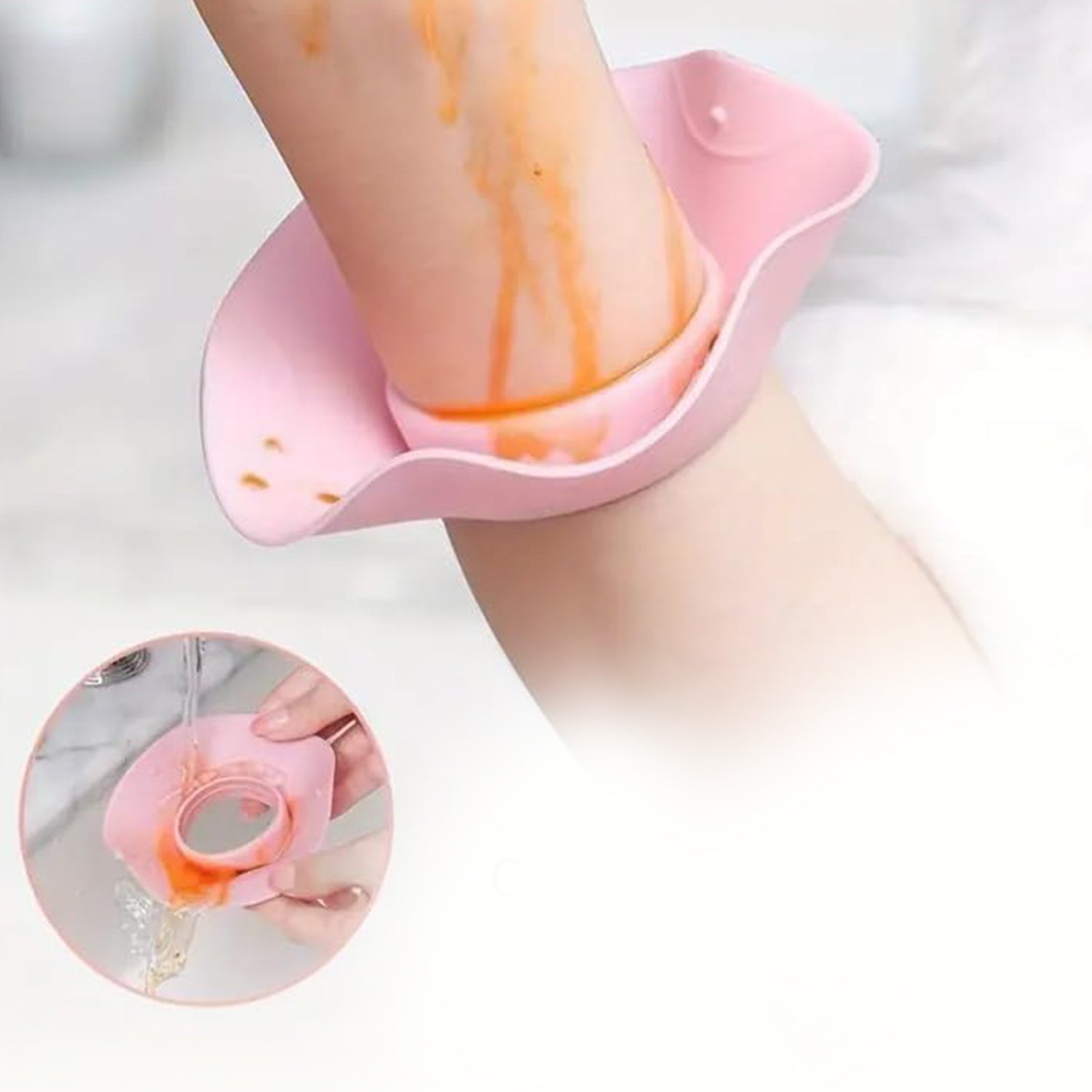 Silicone Wrist Bands for Washing Face (2 Pc / Mix Color) Variety Bazaar