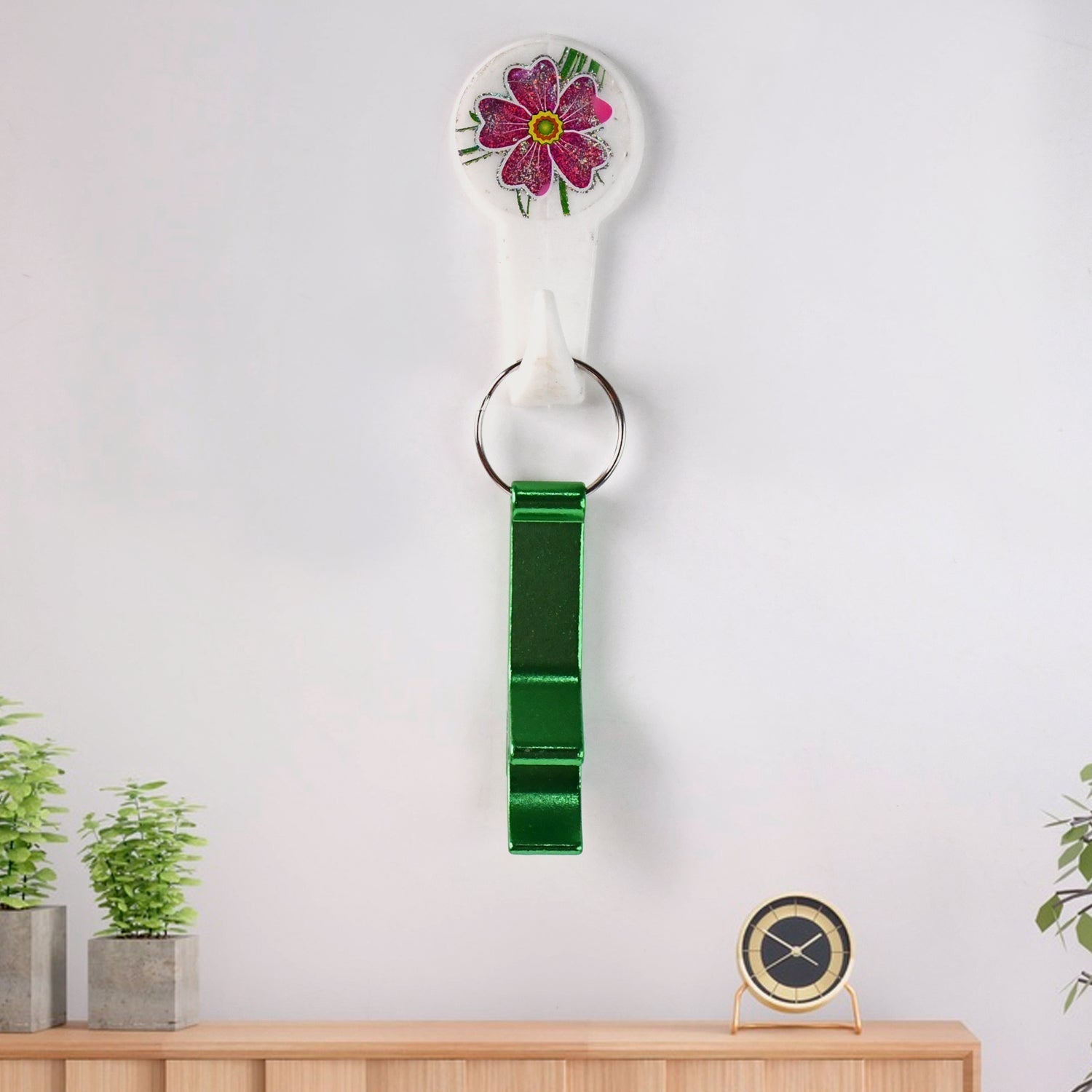 Metal Bottle Opener Keychain (1 Pc) Variety Bazaar