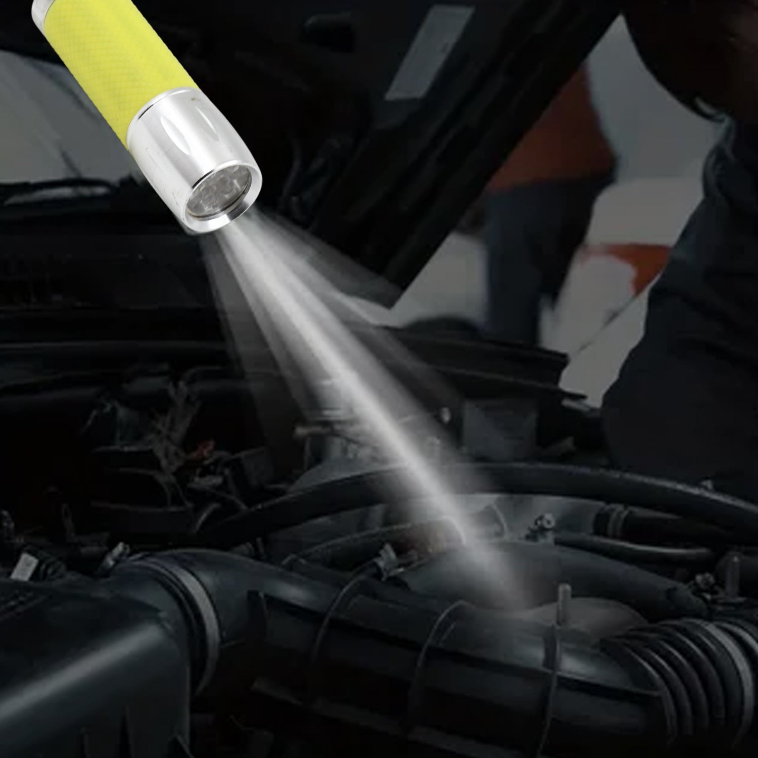 Mini LED Flashlight Torch | Pocket Size | High Lumen | Battery Operated (Battery not included / 1 pc) Variety Bazaar