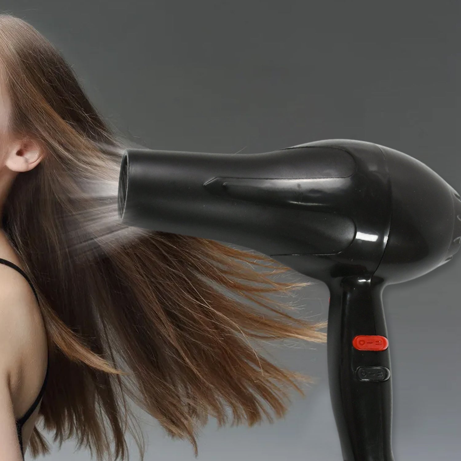 Professional Multi Purpose Hair Dryer Salon, Hair Dryer 2 Speed Settings For Women And Men (1800 Watts)