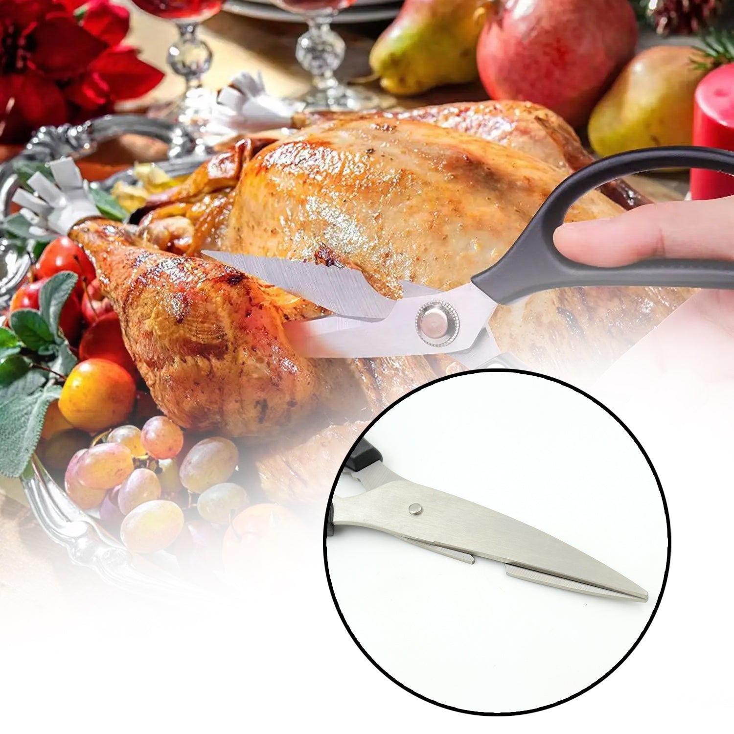 3-in-1 Multi-Function Kitchen Tool for Veggies, Fruit, Cheese & Meat with Bottle Opener Variety Bazaar