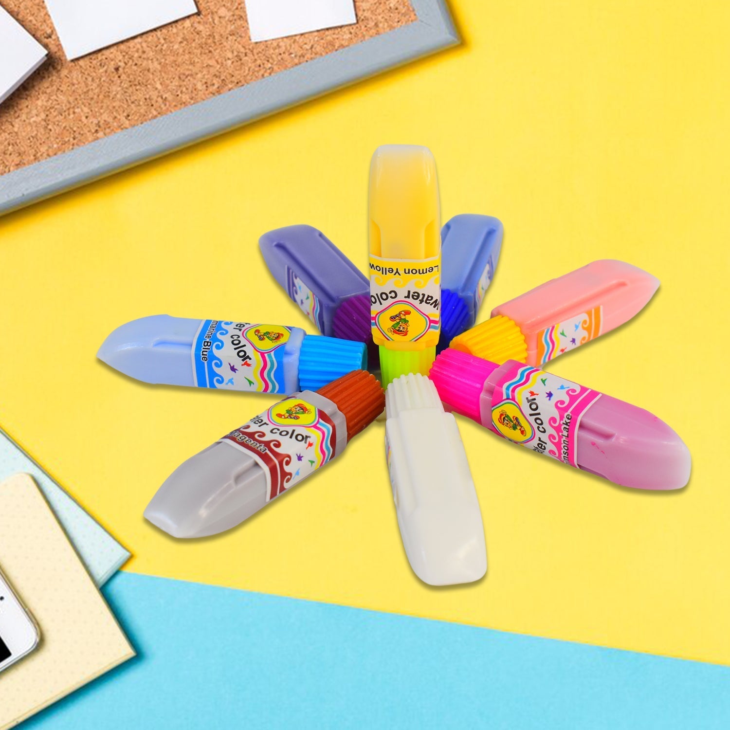 15 In 1 Water Colour Kit for Kids B-day Return Gift (1 Set) Variety Bazaar