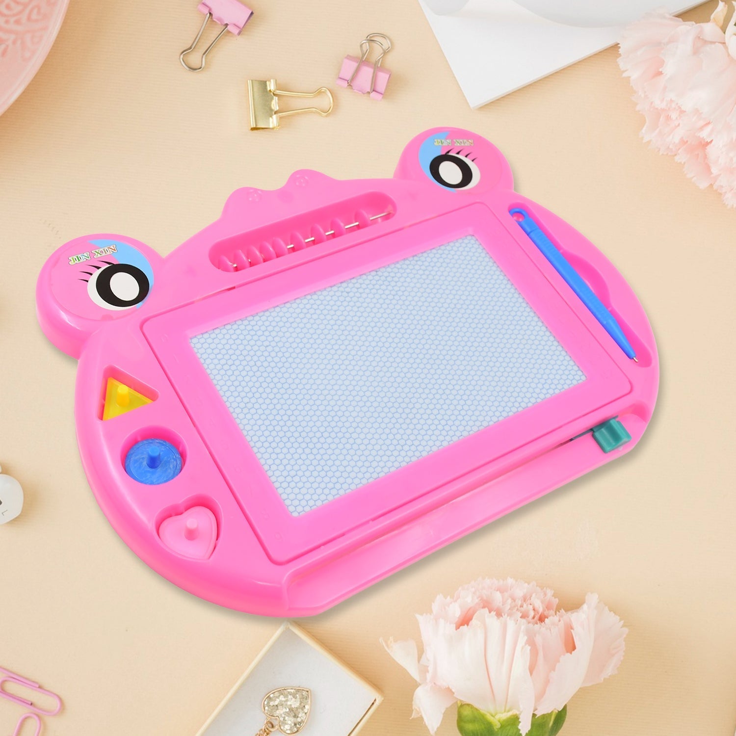Frog Design Magic Sketch Slate Board (1 Pc / 28 × 20 Cm) Variety Bazaar