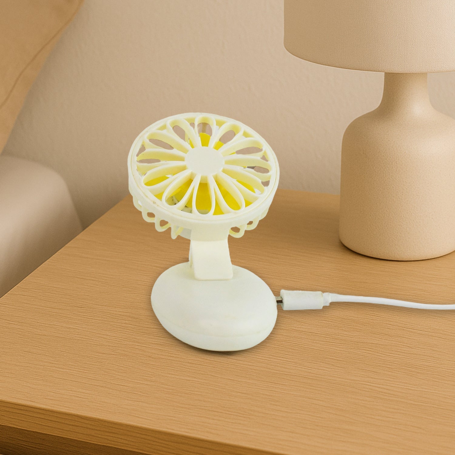 Mini USB Handheld Fan, Portable Rechargeable Mini Fan for Home, Office, Travel and Outdoor Use (1 Pc)