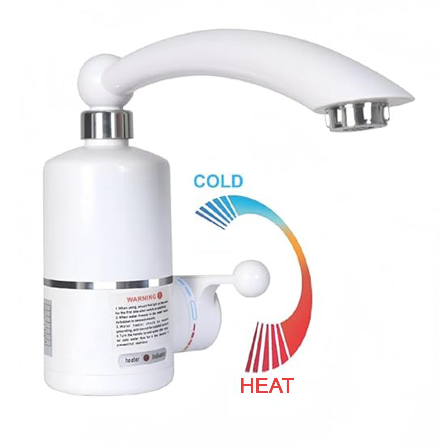 Instant Heating Electric Water Heater Faucet Tap (1 Pc / Mix Design)