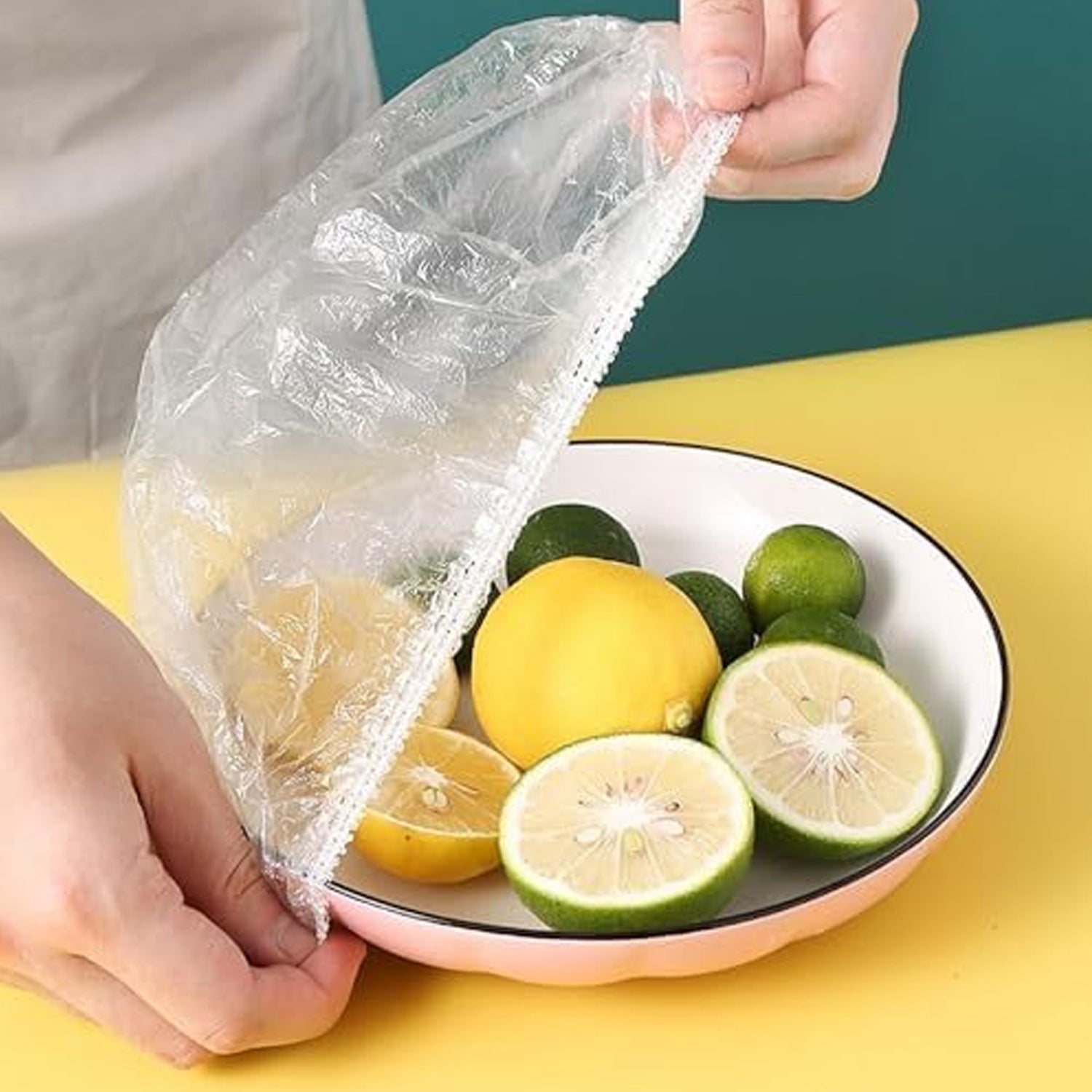 Disposable Elastic Food Storage Covers Bag (100 Pcs Set / Small) Variety Bazaar