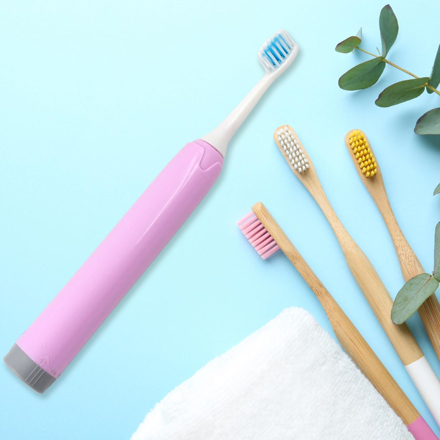 Electric Toothbrush Battery Operate For Home & Travelling Use Variety Bazaar