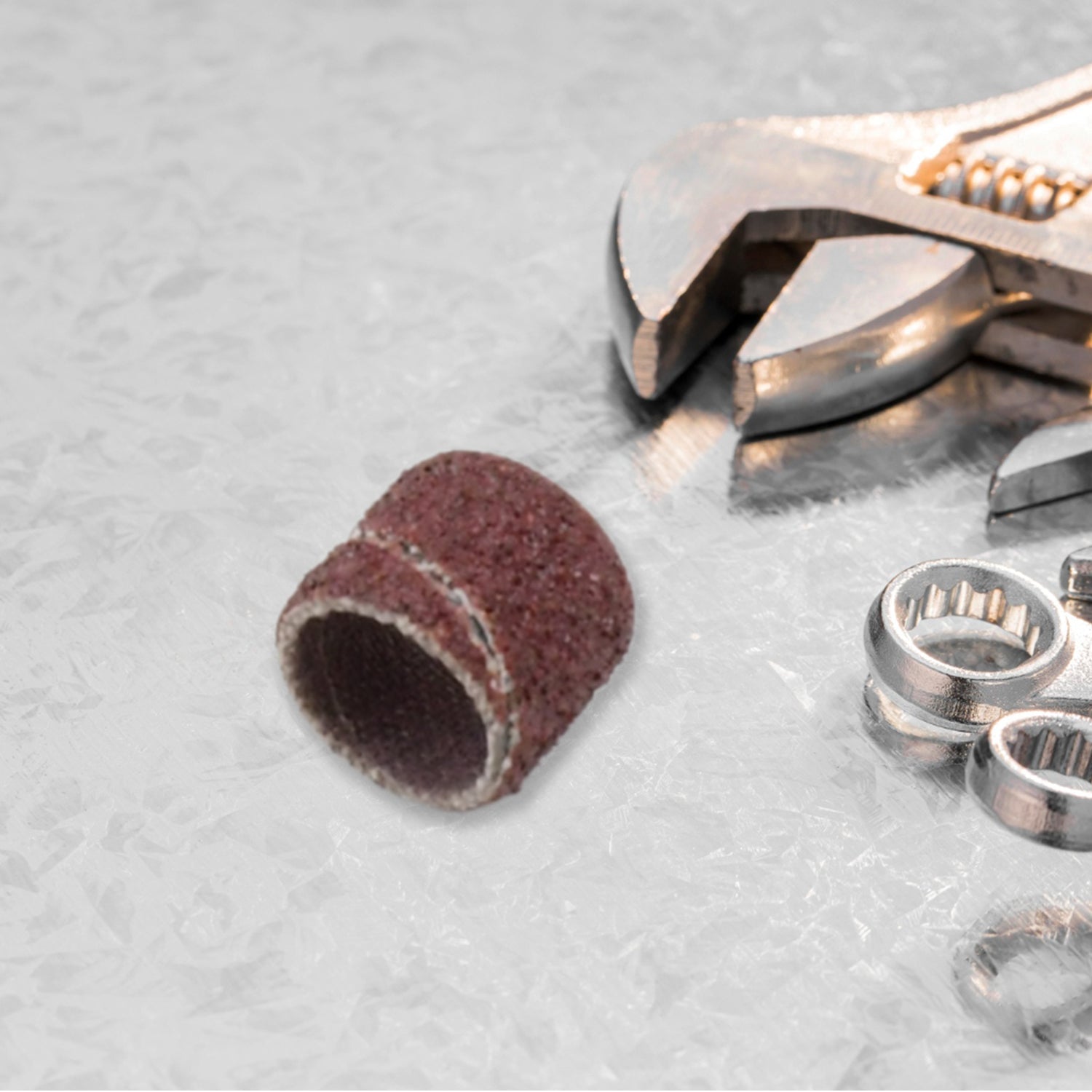 Drum Polishing Kit, Drum Sanding Sleeves Widely Used (10 Pcs Set) Variety Bazaar