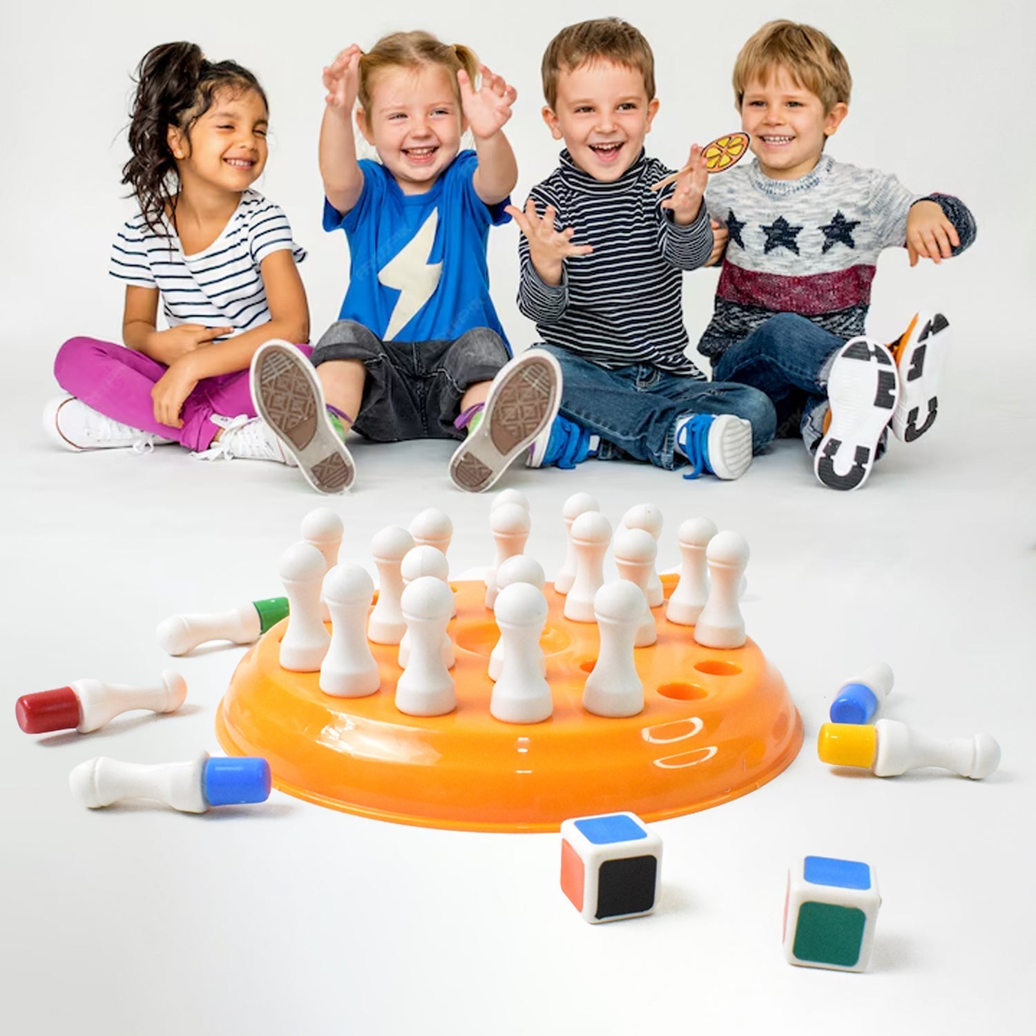 Plastic Brain Teaser Memory Chess Game (1 Set) Variety Bazaar