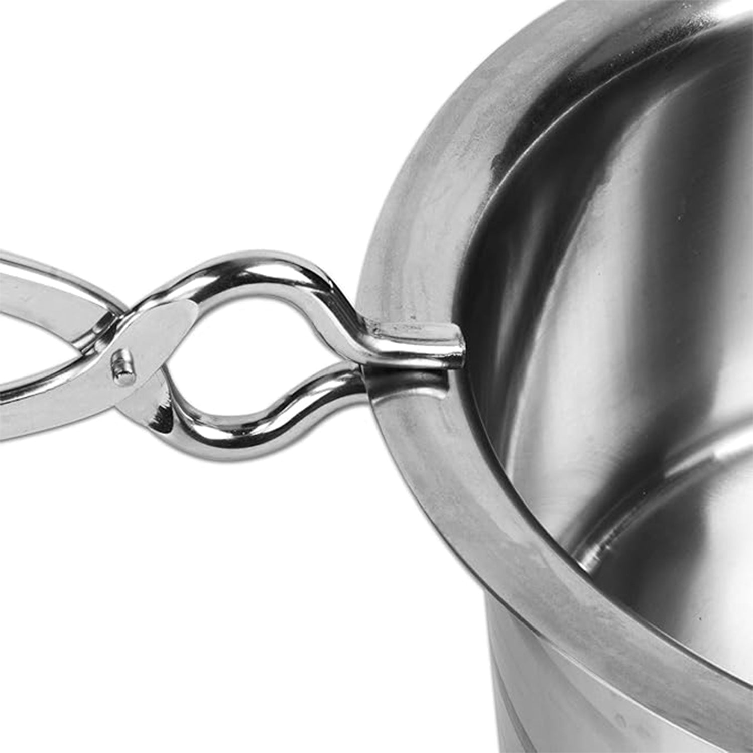 Apex Full Round Sansi – Heavy-Duty Stainless Steel Pakkad | Strong Grip (1 Pc) Variety Bazaar