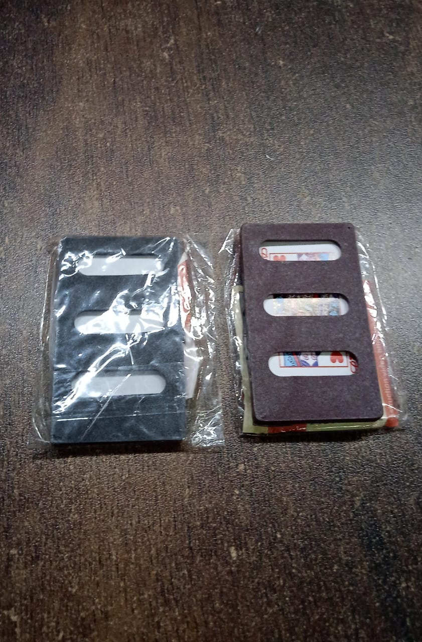 Small Magic Card Frame (1 Pc / Mix Color & Design) Variety Bazaar