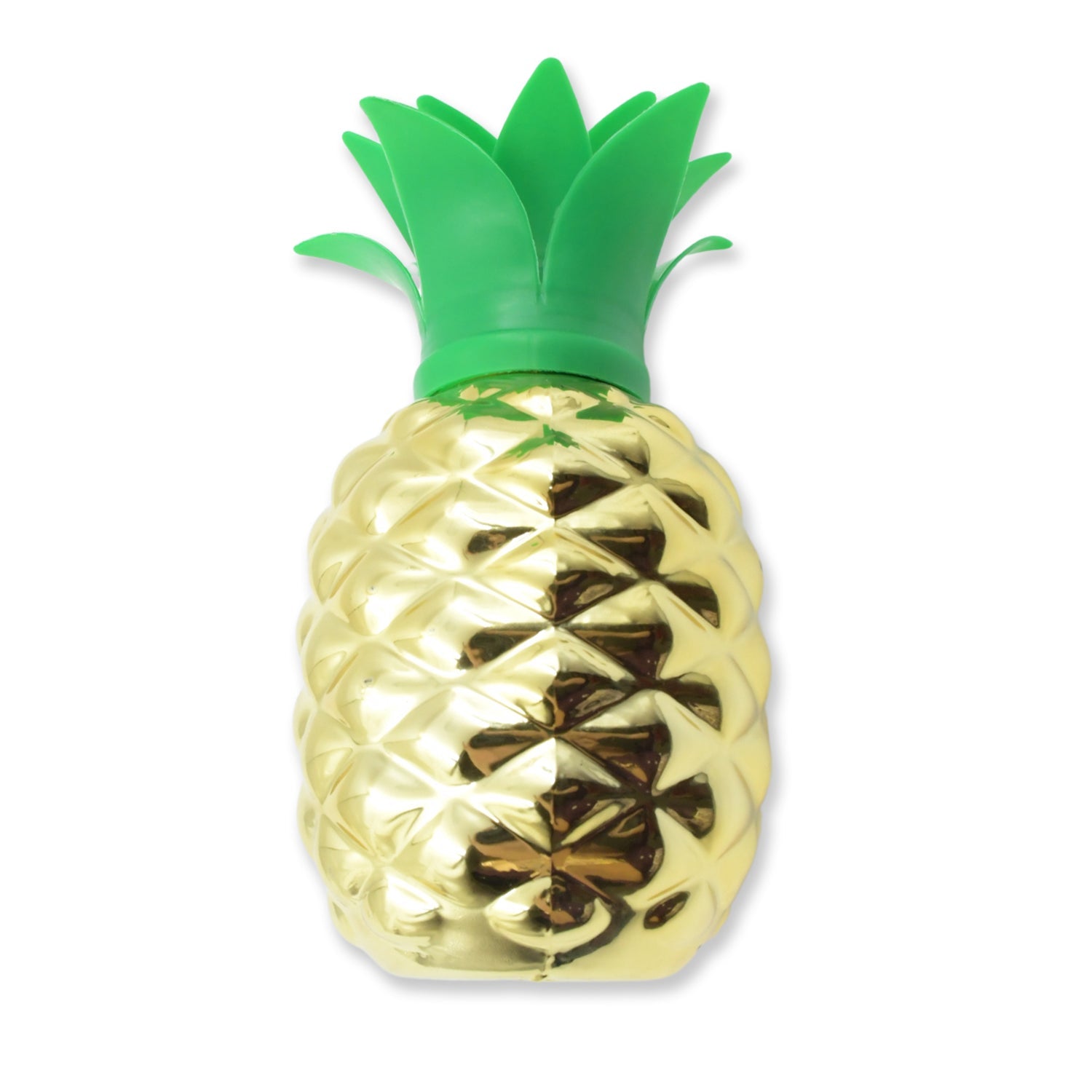 Plastic Pineapple Cups with Straw (1 Pc) - Party Favors, Hawaiian, Beach Variety Bazaar