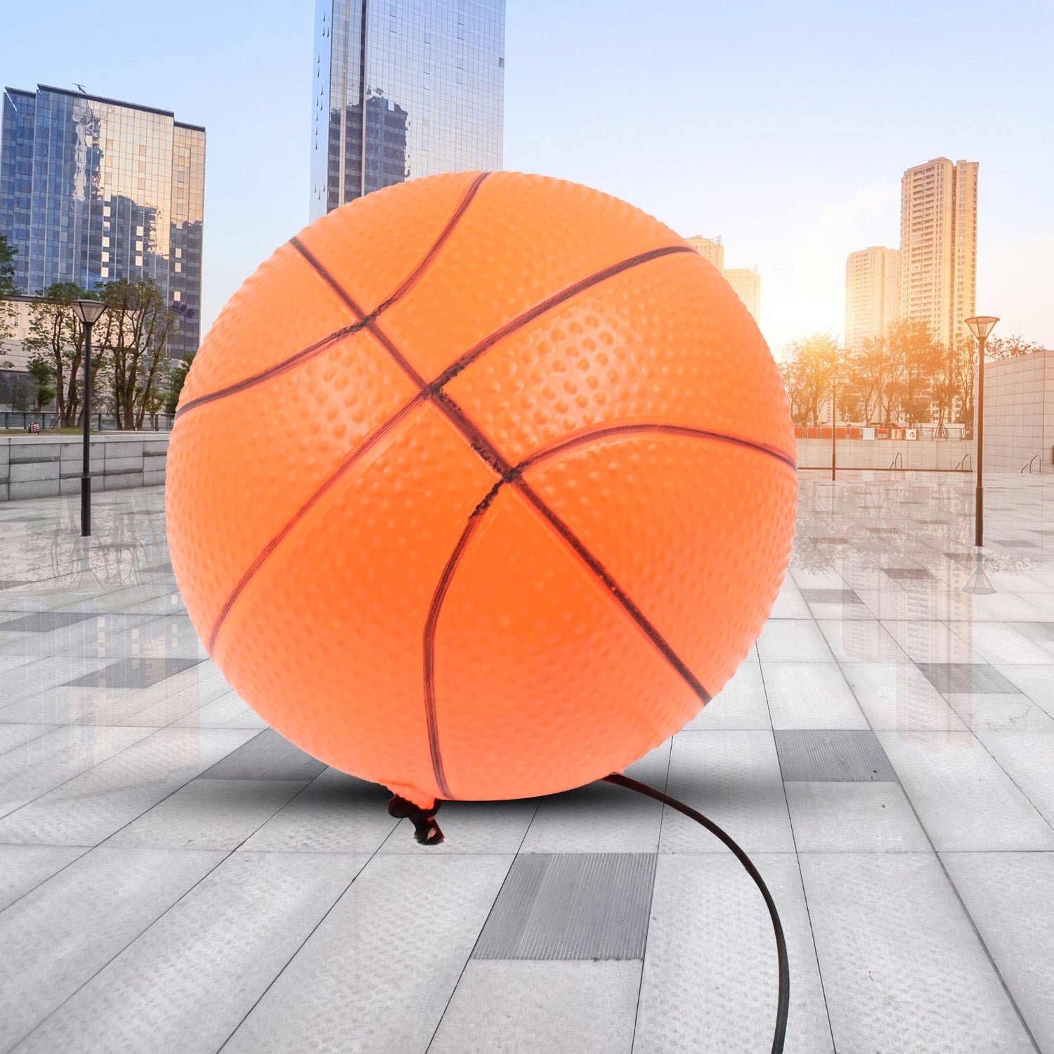 Football Rebound Ball with String (1 Set) Variety Bazaar