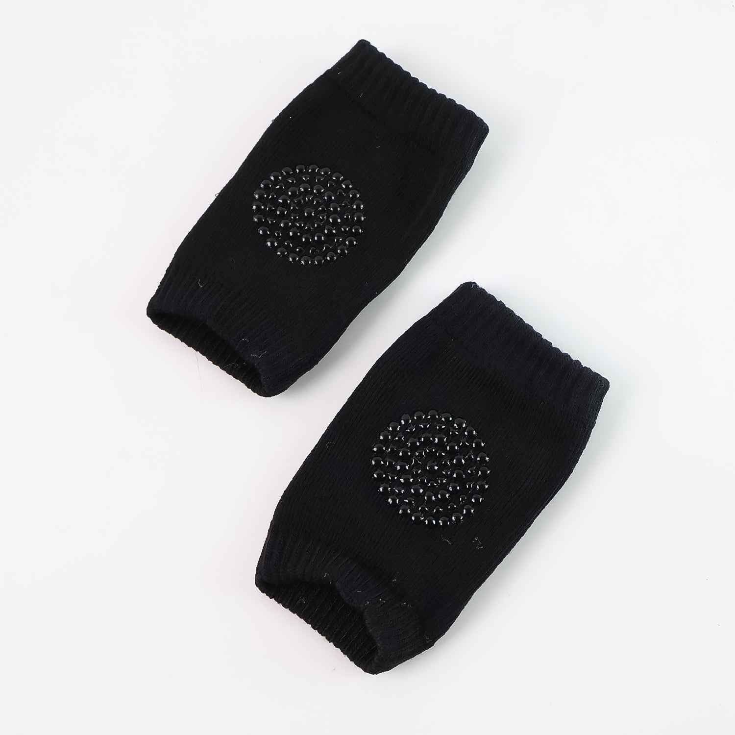 Black Toddler Wool Knit Leg Warmer (Knee Guard)
