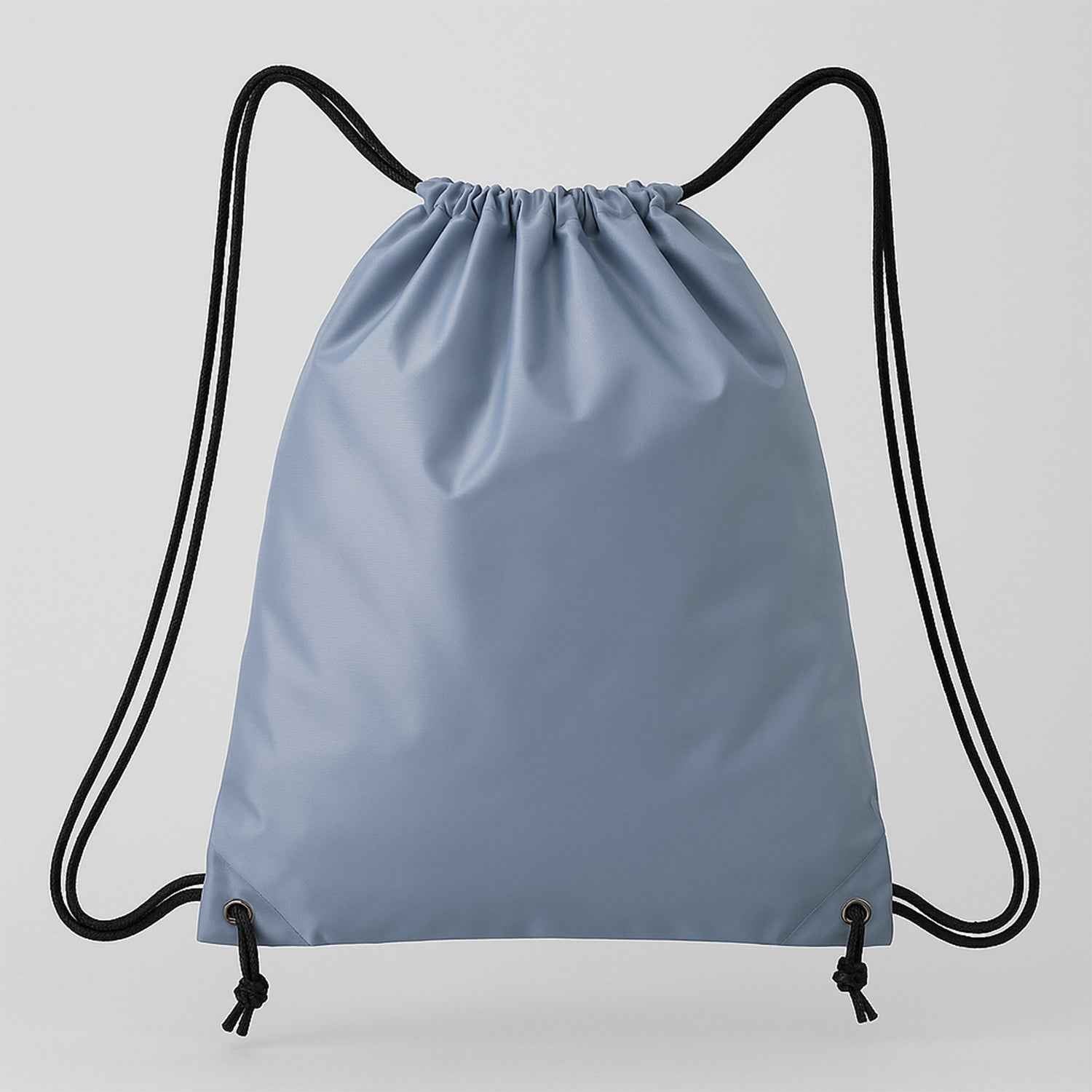 Water-Resistant Nylon Drawstring Backpack Bag (1 Pc)