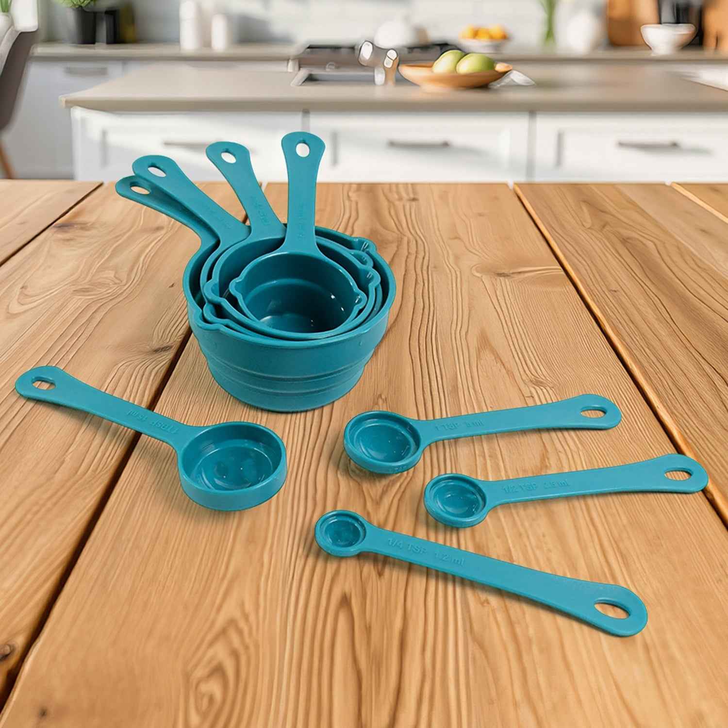 Apex 8-Piece Measuring Spoons and Cups Set