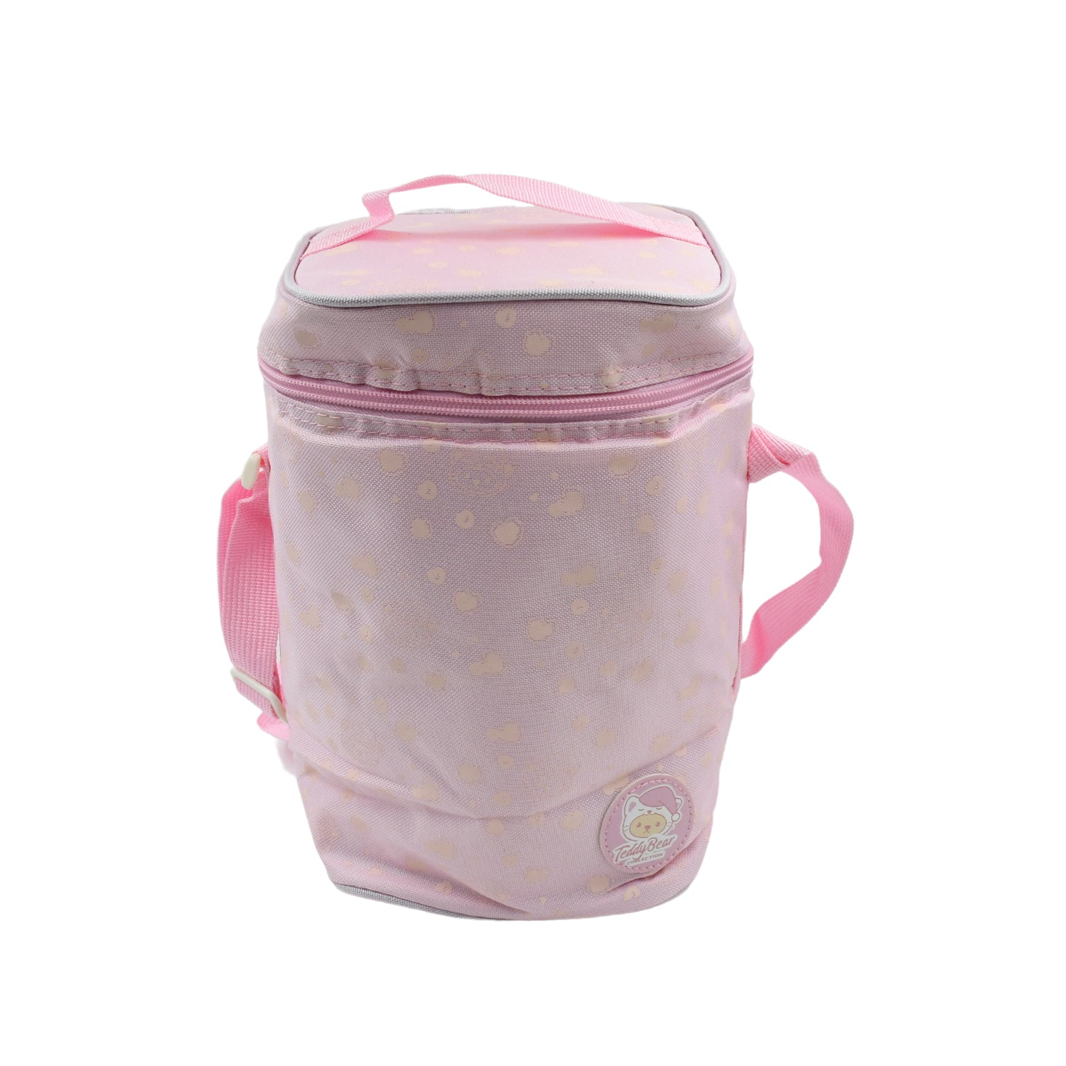 Cute Animal Zip Lunch Bag with Adjustable Strap – Reusable & Durable (1 Pc) Variety Bazaar