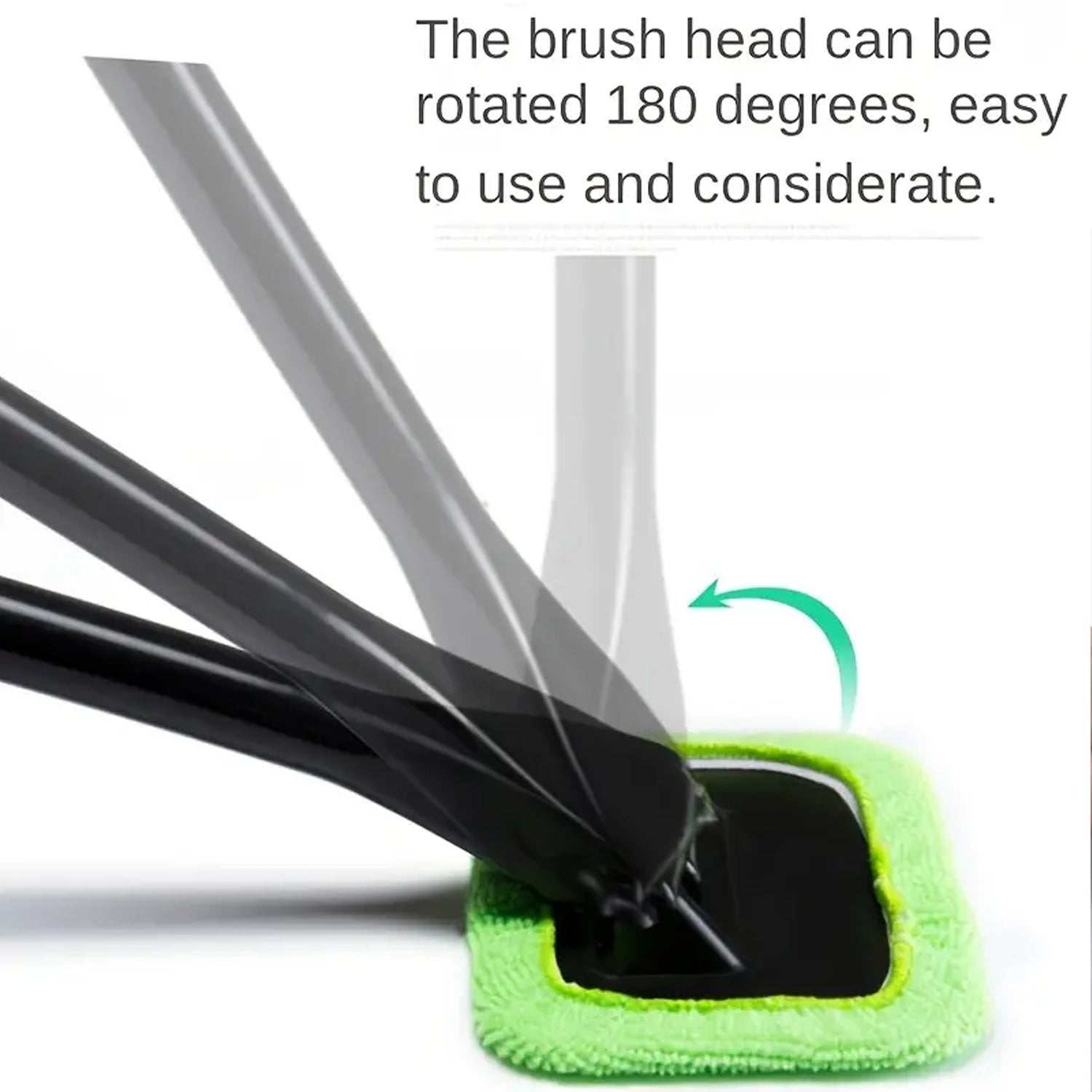 Windshield Clean Car Glass Cleaner Wiper With Microfiber Cloth (1 Pc / 38 Cm Long) Variety Bazaar