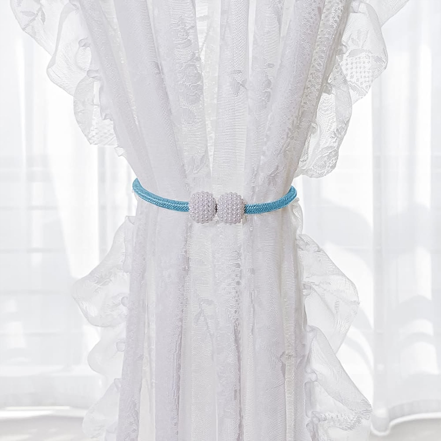 Polyester and Magnet Curtain (2 Pc) Variety Bazaar