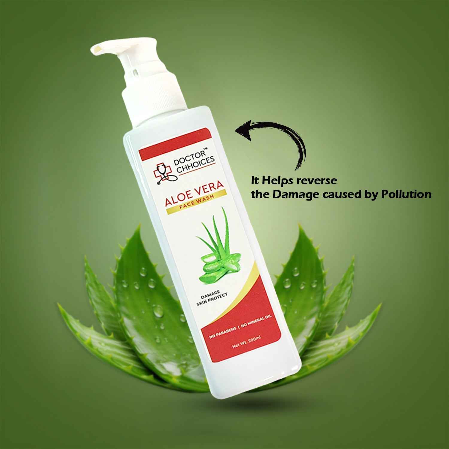 Doctor Chhoices / Choices Aloe Vera Face Wash – 200ml