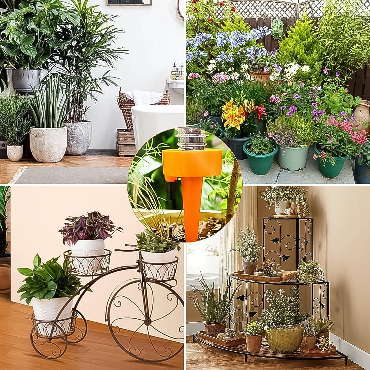 Auto Plant Watering Devices (4 Pcs Set) Variety Bazaar