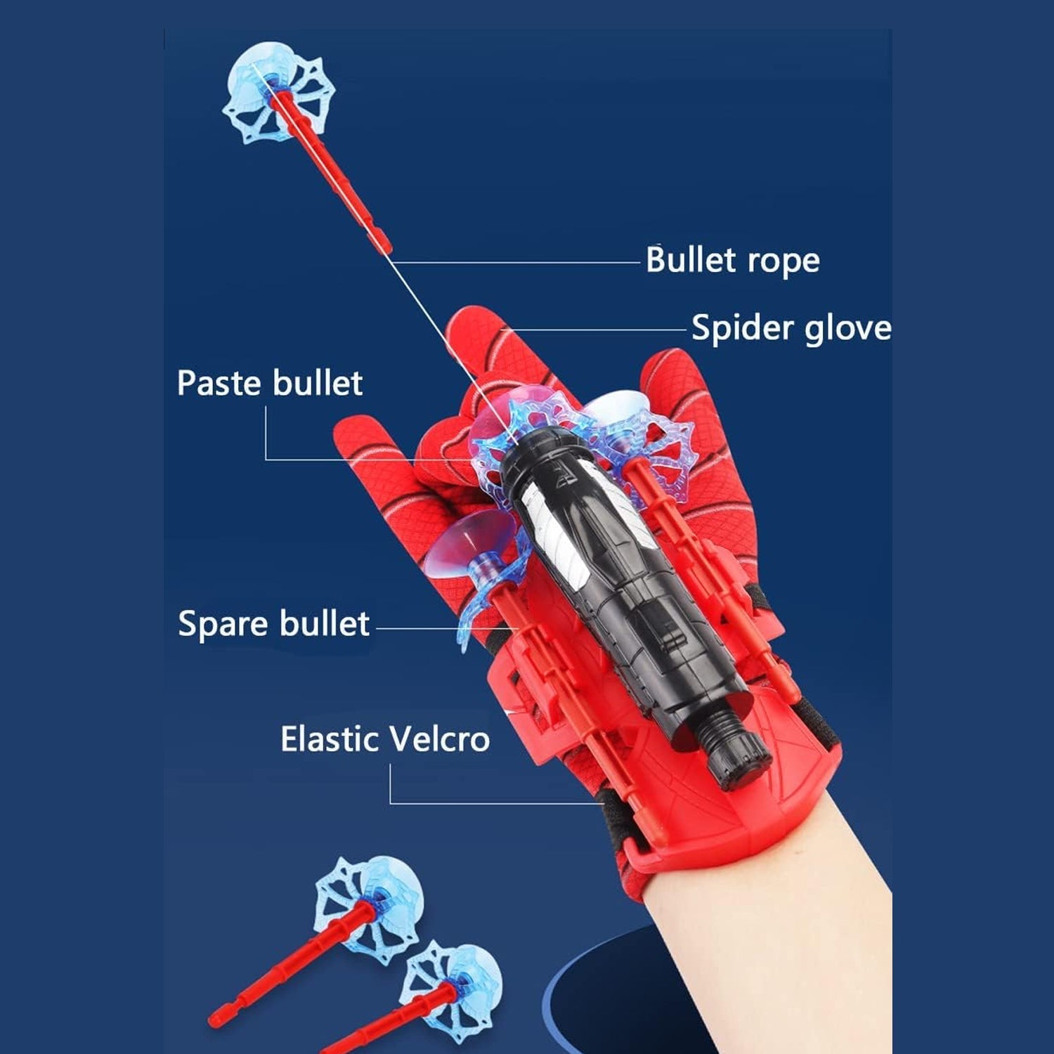Web Shooter Toy – Superhero Wrist Launcher for Kids Role-Play Fun Variety Bazaar