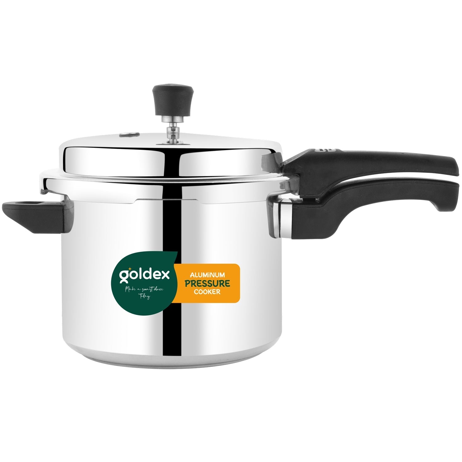 Aluminium Classic Goldex Pressure Cookers With Outer Lid (5 Litres / 5-Year warranty) travel sahayak