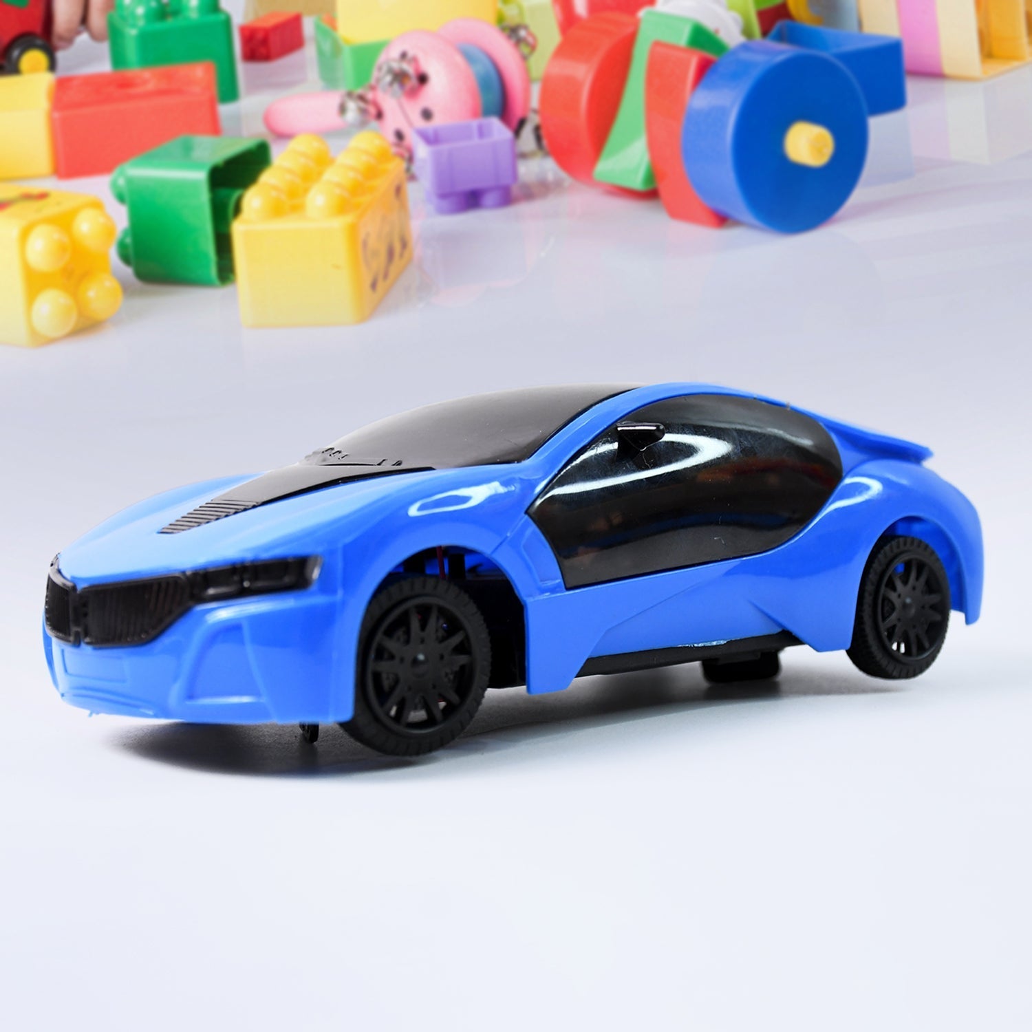 Remote Control Fast Modern Racing Car 3D Light with Go Forward And Backward Variety Bazaar